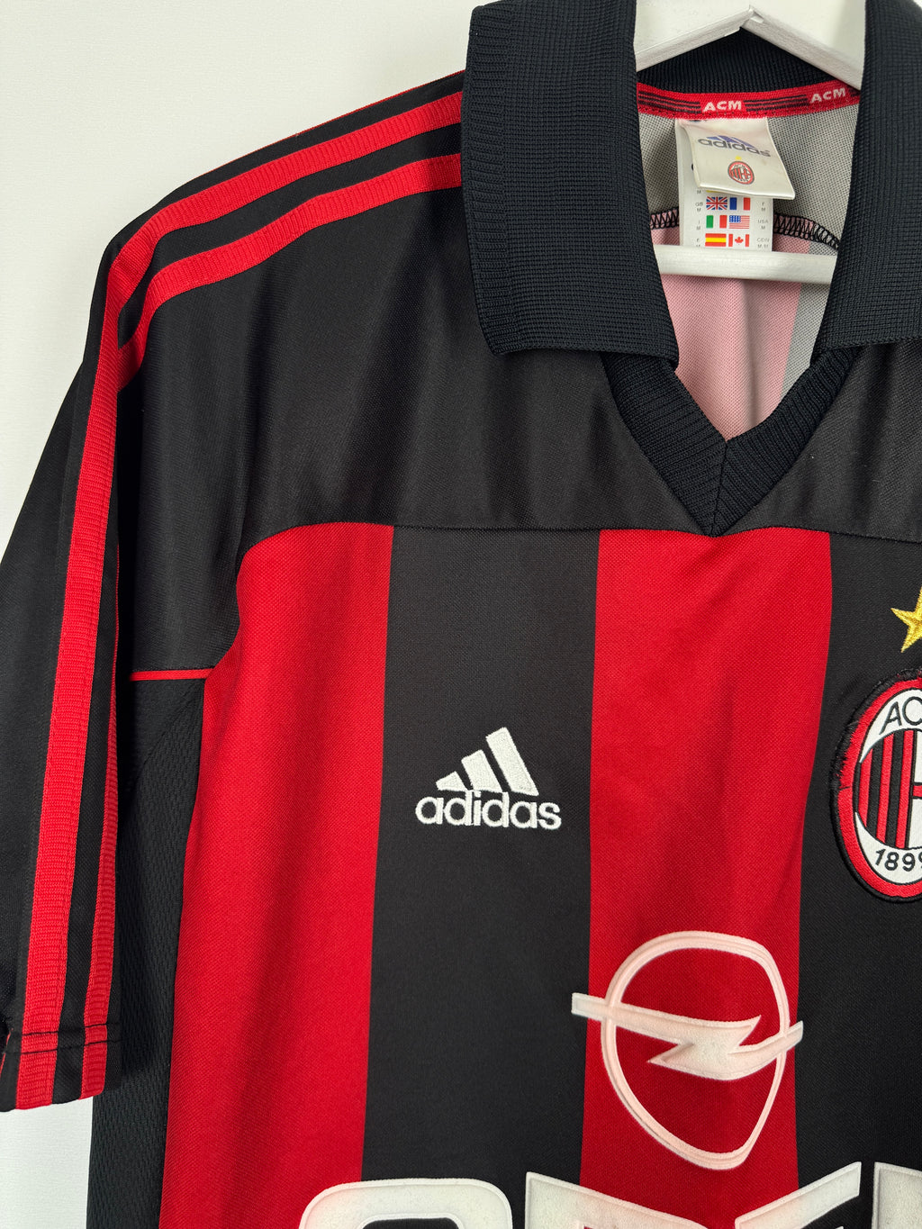 CAMISETA DE FÚTBOL AC MILAN 2000/2002 LOCAL (M)