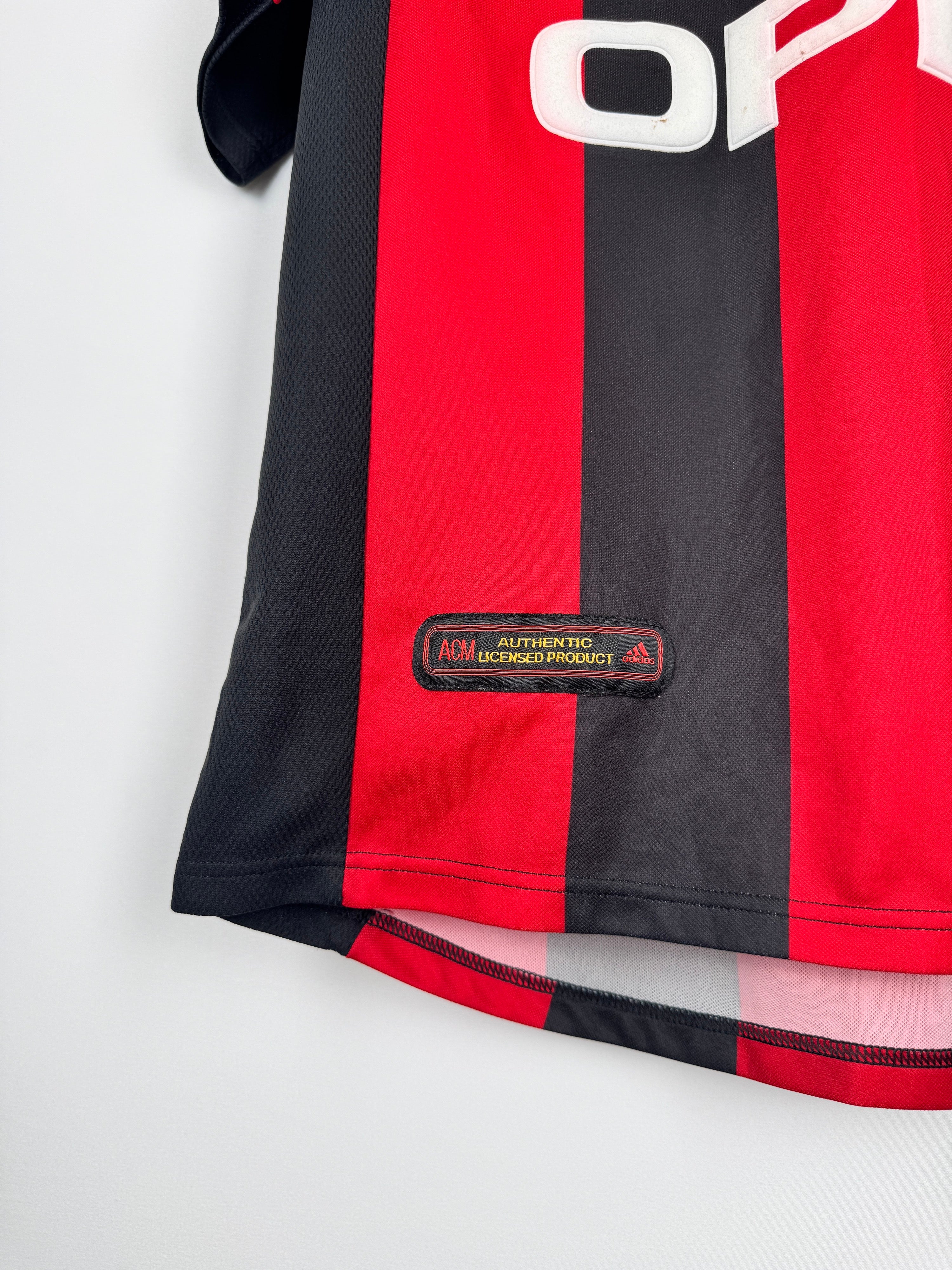 CAMISETA DE FÚTBOL AC MILAN 2000/2002 LOCAL (M)