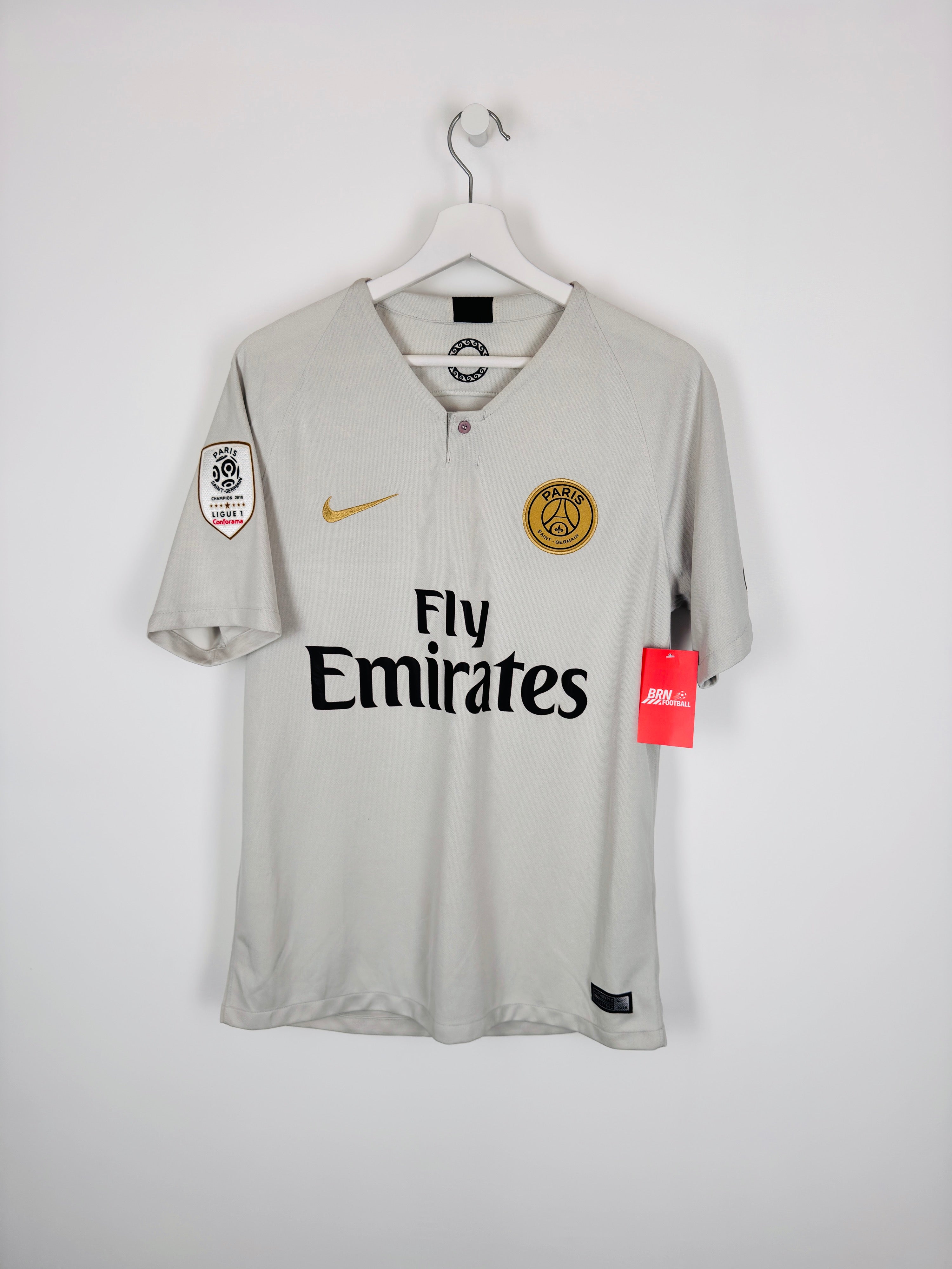 PSG 2018/2019 AWAY FOOTBALL SHIRT - NEYMAR JR #10 (M)
