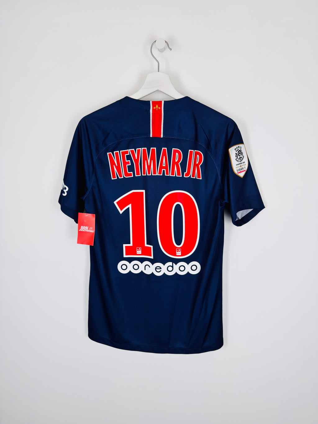 PSG 2018/2019 HOME FOOTBALL JERSEY - NEYMAR JR #10 (S)