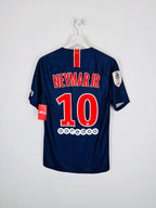PSG 2018/2019 HOME FOOTBALL JERSEY - NEYMAR JR #10 (S)