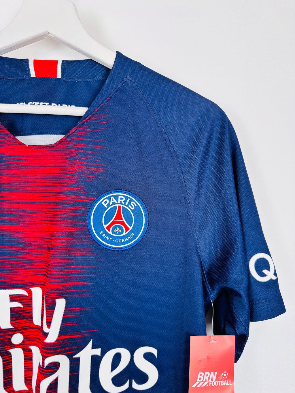 PSG 2018/2019 HOME FOOTBALL JERSEY - NEYMAR JR #10 (S)