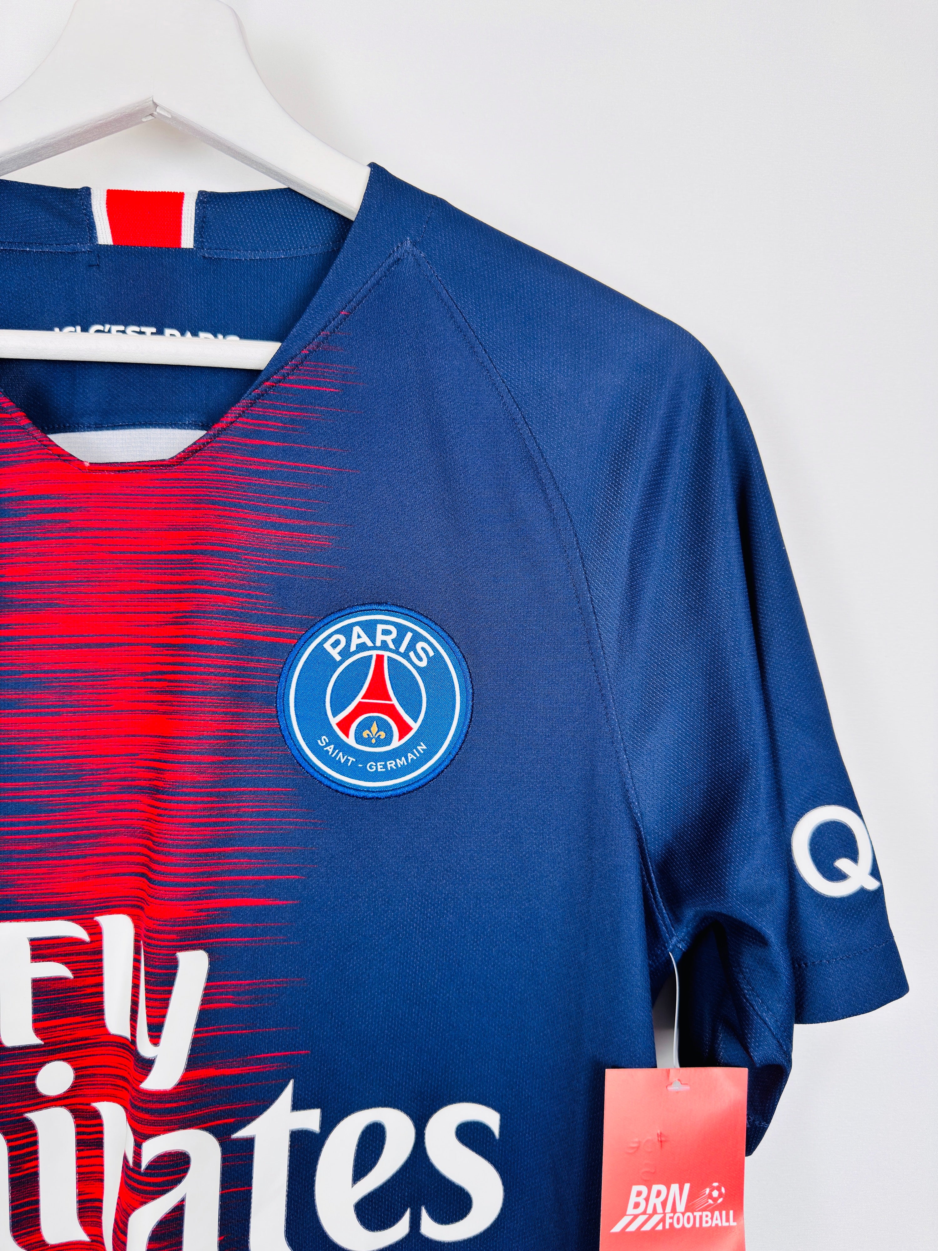PSG 2018/2019 HOME FOOTBALL JERSEY - NEYMAR JR #10 (S)
