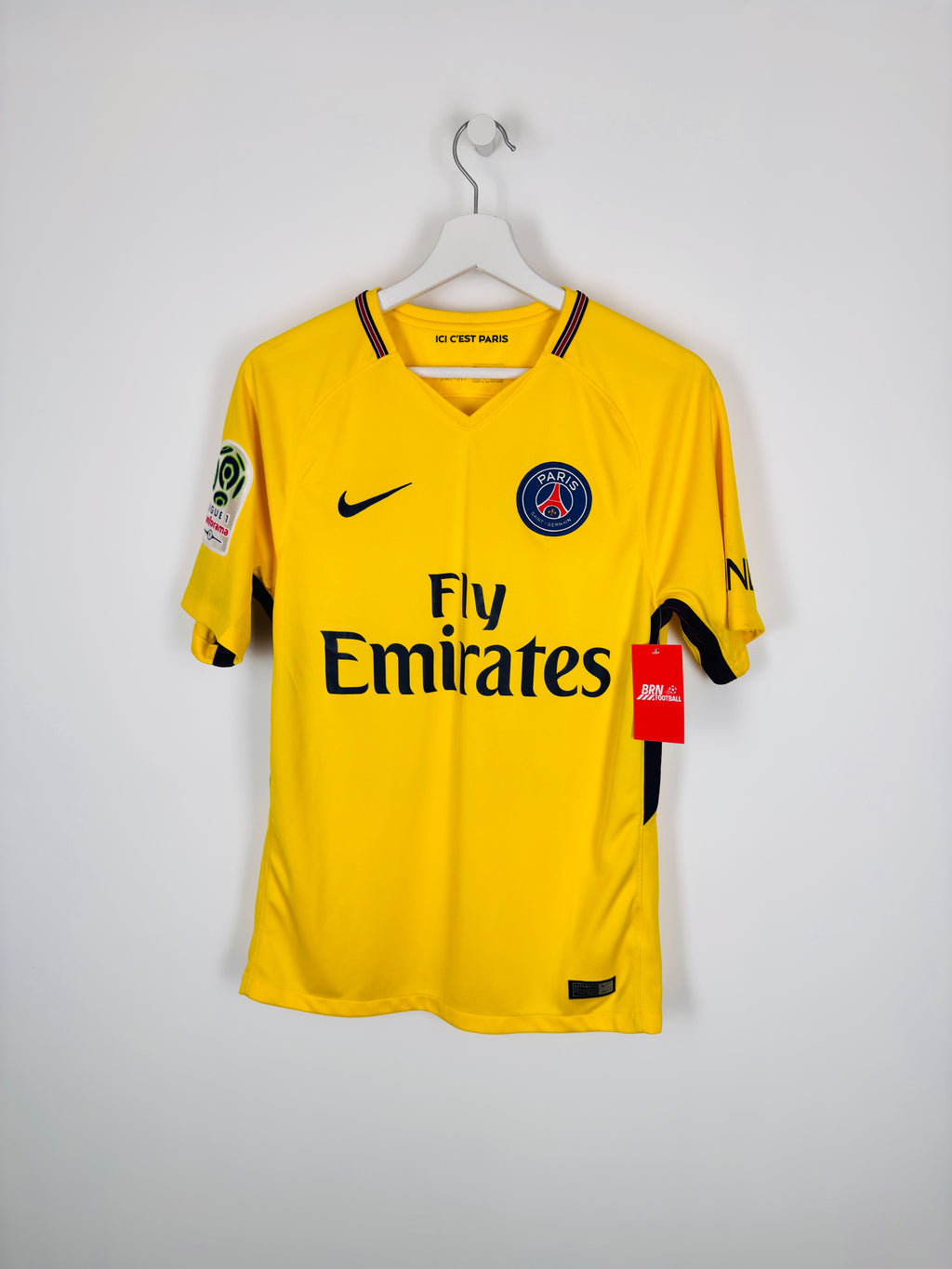 CAMISETA DE FÚTBOL PSG 2017/2018 VISITANTE - MBAPPÉ #29 (S)