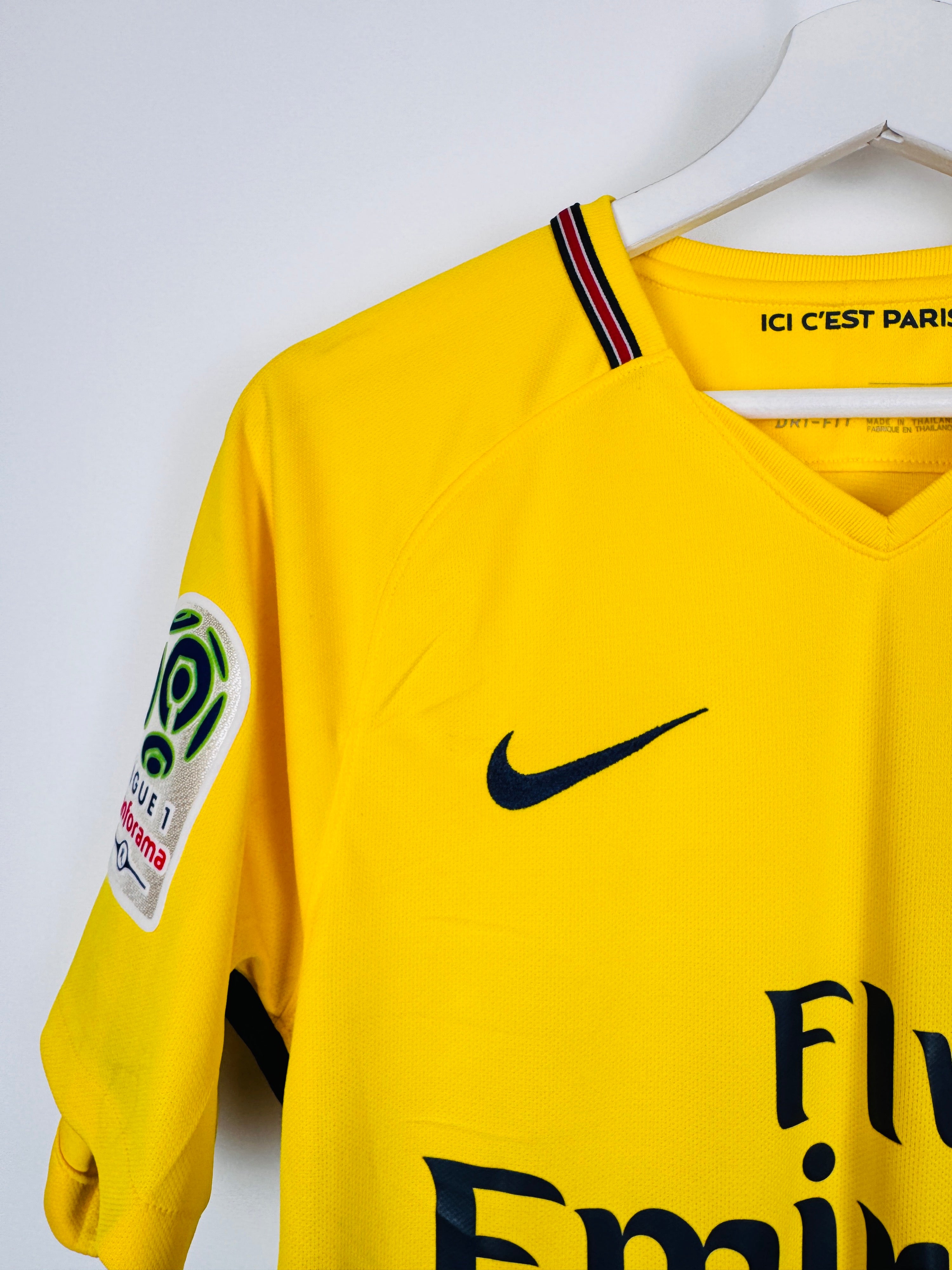 CAMISETA DE FÚTBOL PSG 2017/2018 VISITANTE - MBAPPÉ #29 (S)