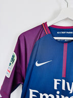 PSG 2017/2018 HOME FOOTBALL JERSEY - NEYMAR JR #10 (S)