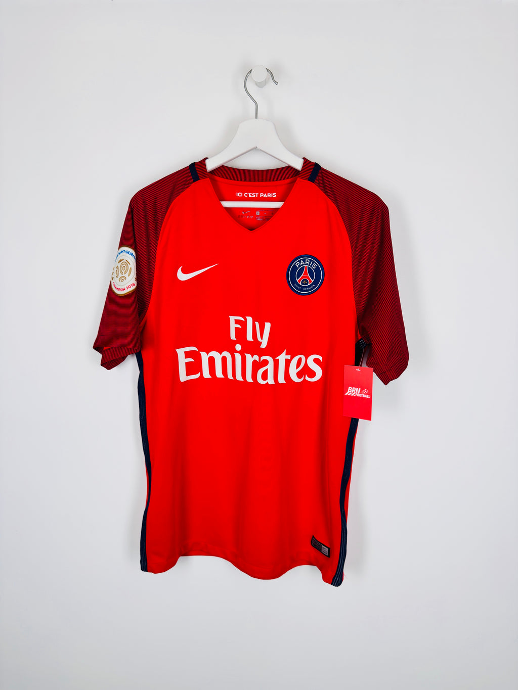 PSG FOOTBALL JERSEY 2016/2017 AWAY - VERRATTI #6 (M)