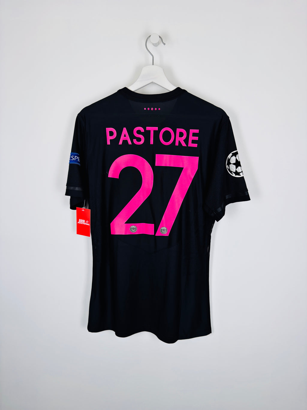 PSG 2015/2016 THIRD PRO PLAYER FOOTBALL SHIRT - PASTORE #27 (L)