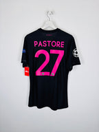 PSG 2015/2016 THIRD PRO PLAYER FOOTBALL SHIRT - PASTORE #27 (L)
