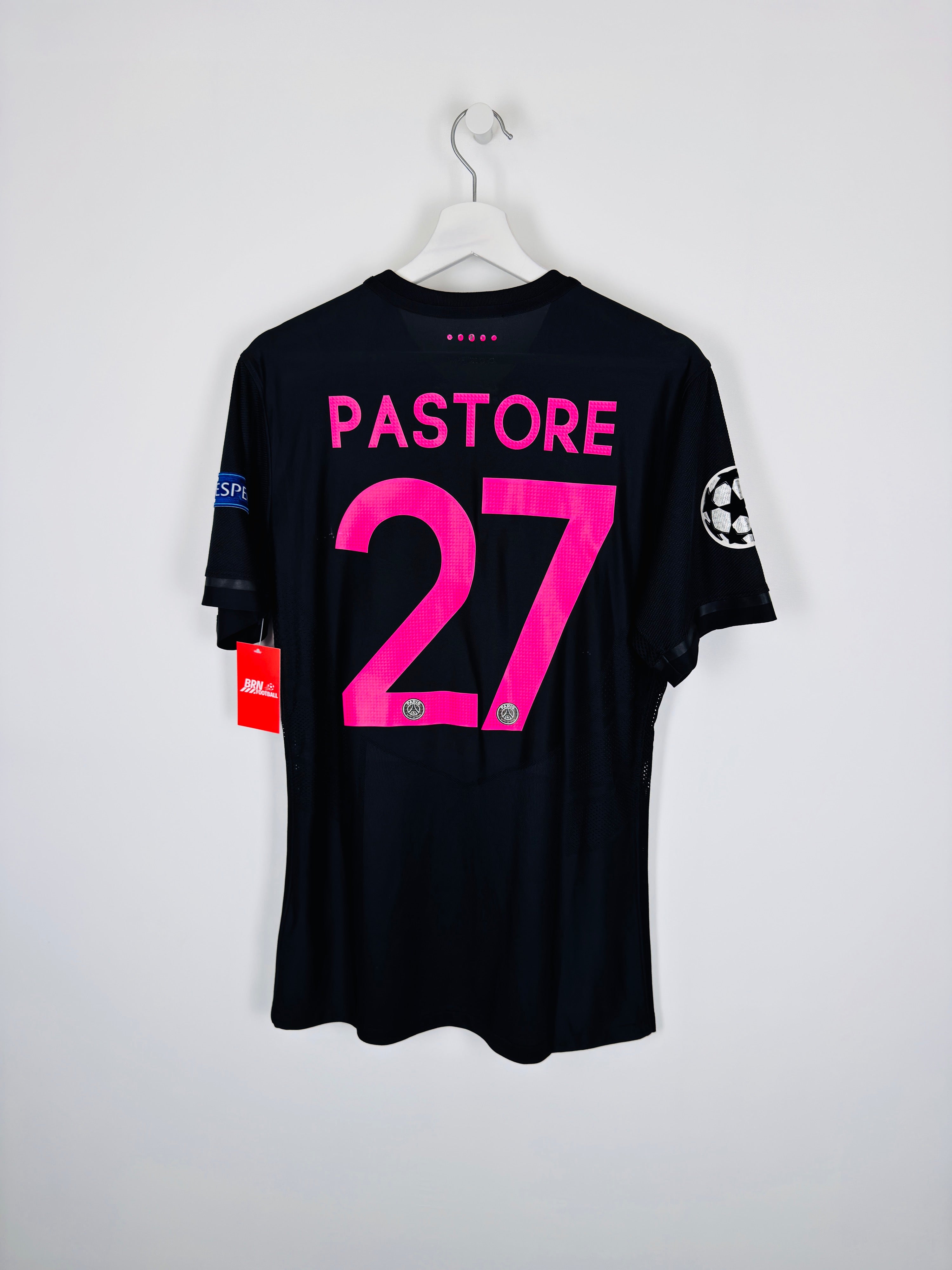 PSG 2015/2016 THIRD PRO PLAYER FOOTBALL SHIRT - PASTORE #27 (L)