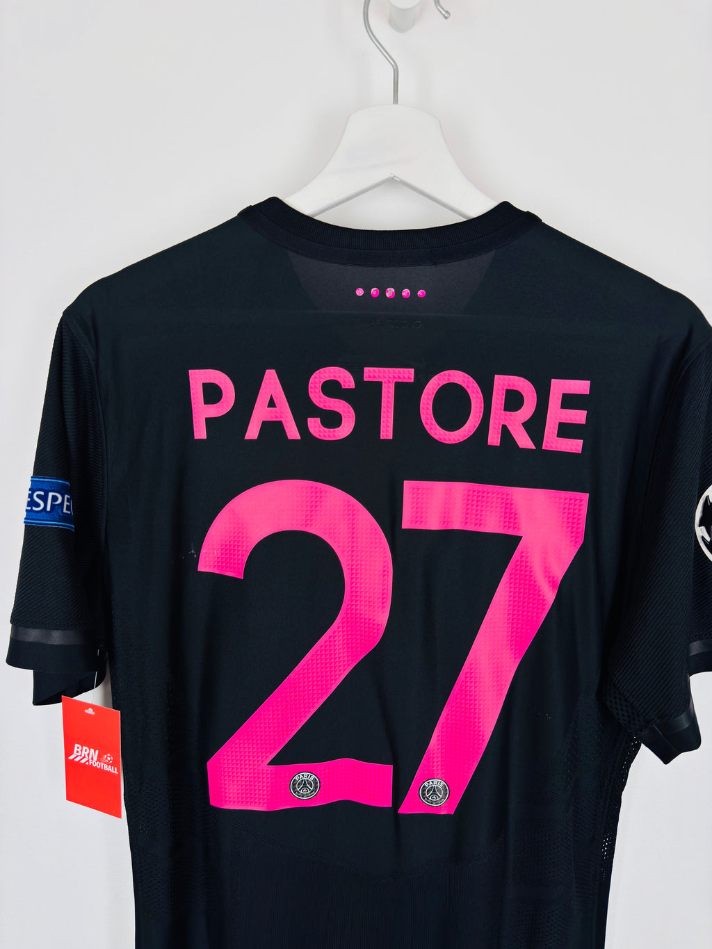 PSG 2015/2016 THIRD PRO PLAYER FOOTBALL SHIRT - PASTORE #27 (L)