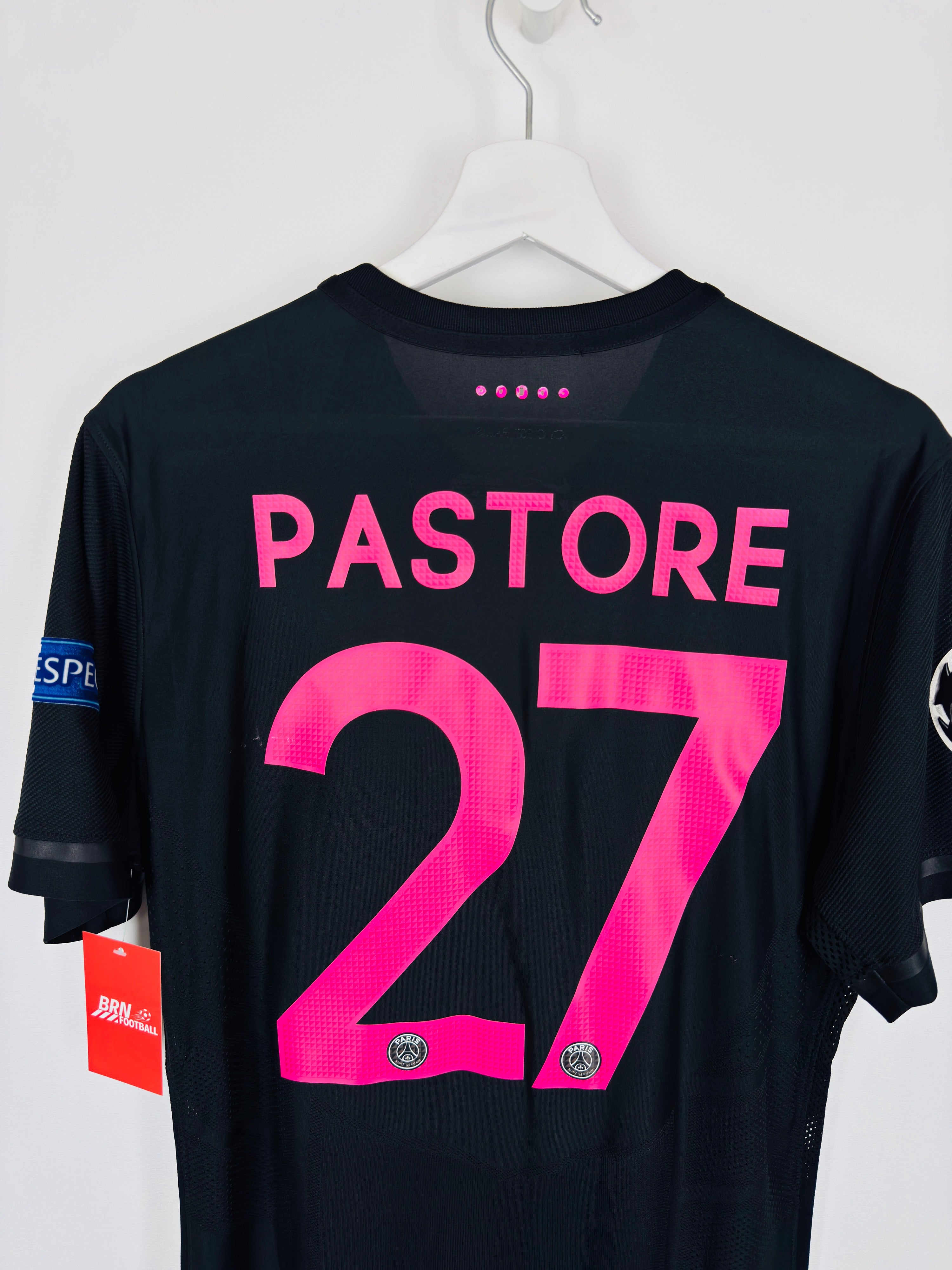 PSG 2015/2016 THIRD PRO PLAYER FOOTBALL SHIRT - PASTORE #27 (L)