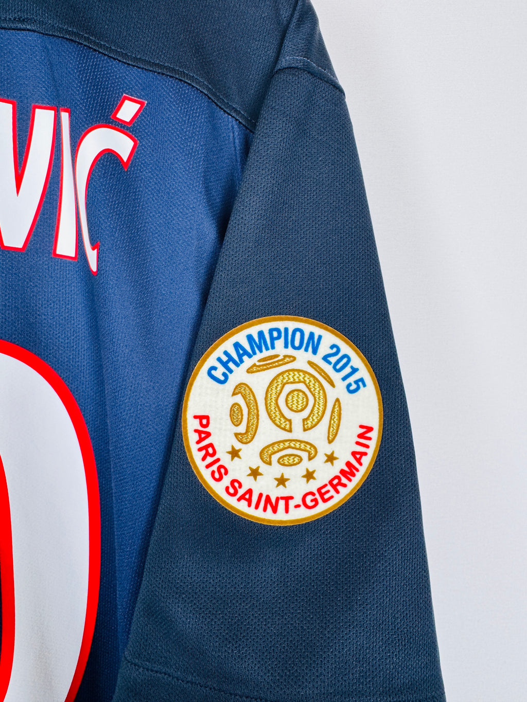 PSG FOOTBALL JERSEY 2015/2016 HOME - IBRAHIMOVIC #10 (XL)