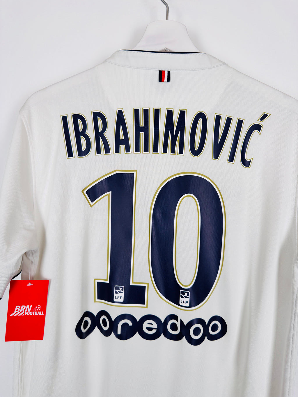 PSG 2014/2015 AWAY FOOTBALL SHIRT - IBRAHIMOVIC #10 (M)