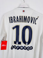 PSG 2014/2015 AWAY FOOTBALL SHIRT - IBRAHIMOVIC #10 (M)