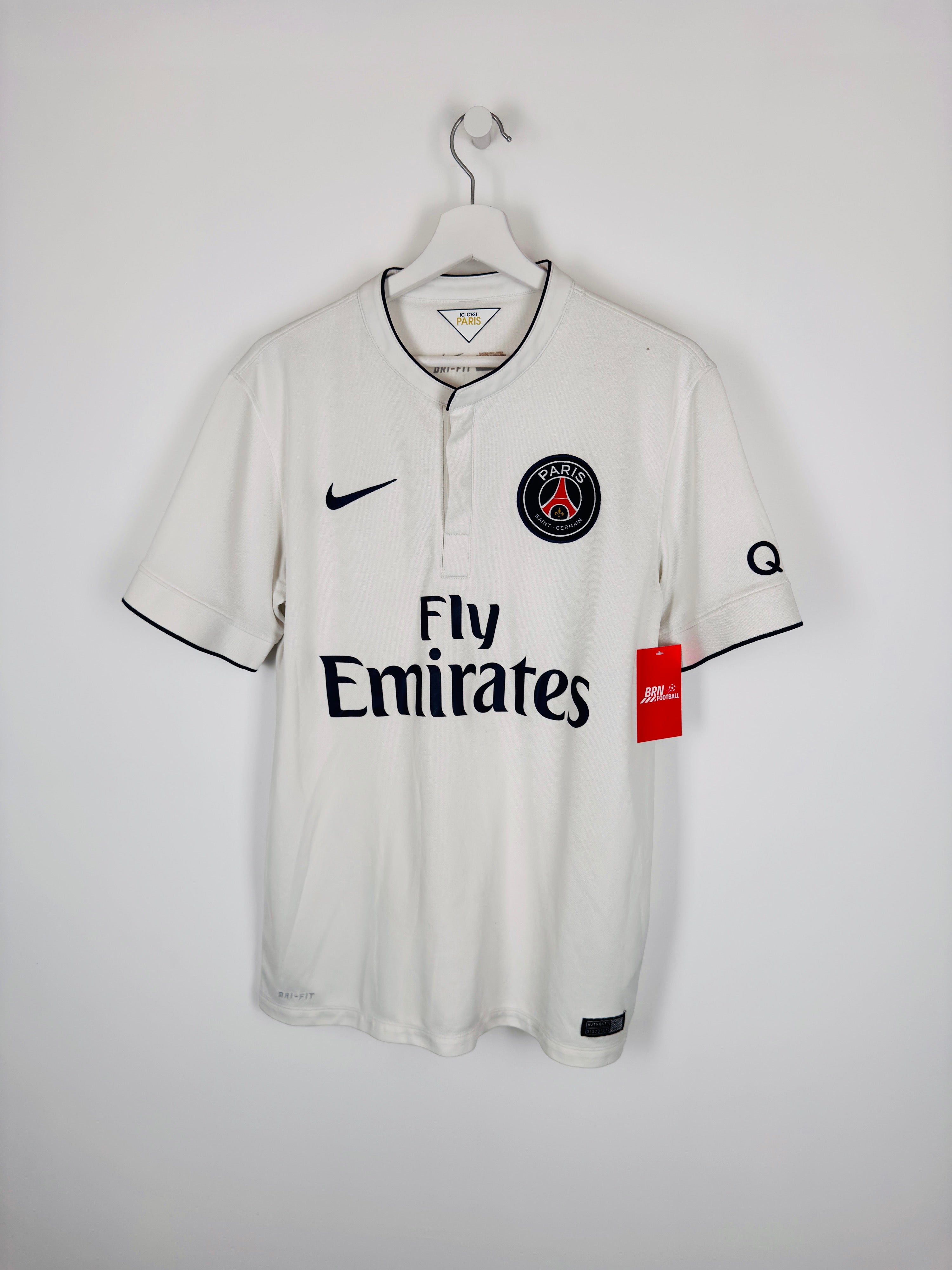 PSG 2014/2015 AWAY FOOTBALL SHIRT - IBRAHIMOVIC #10 (M)