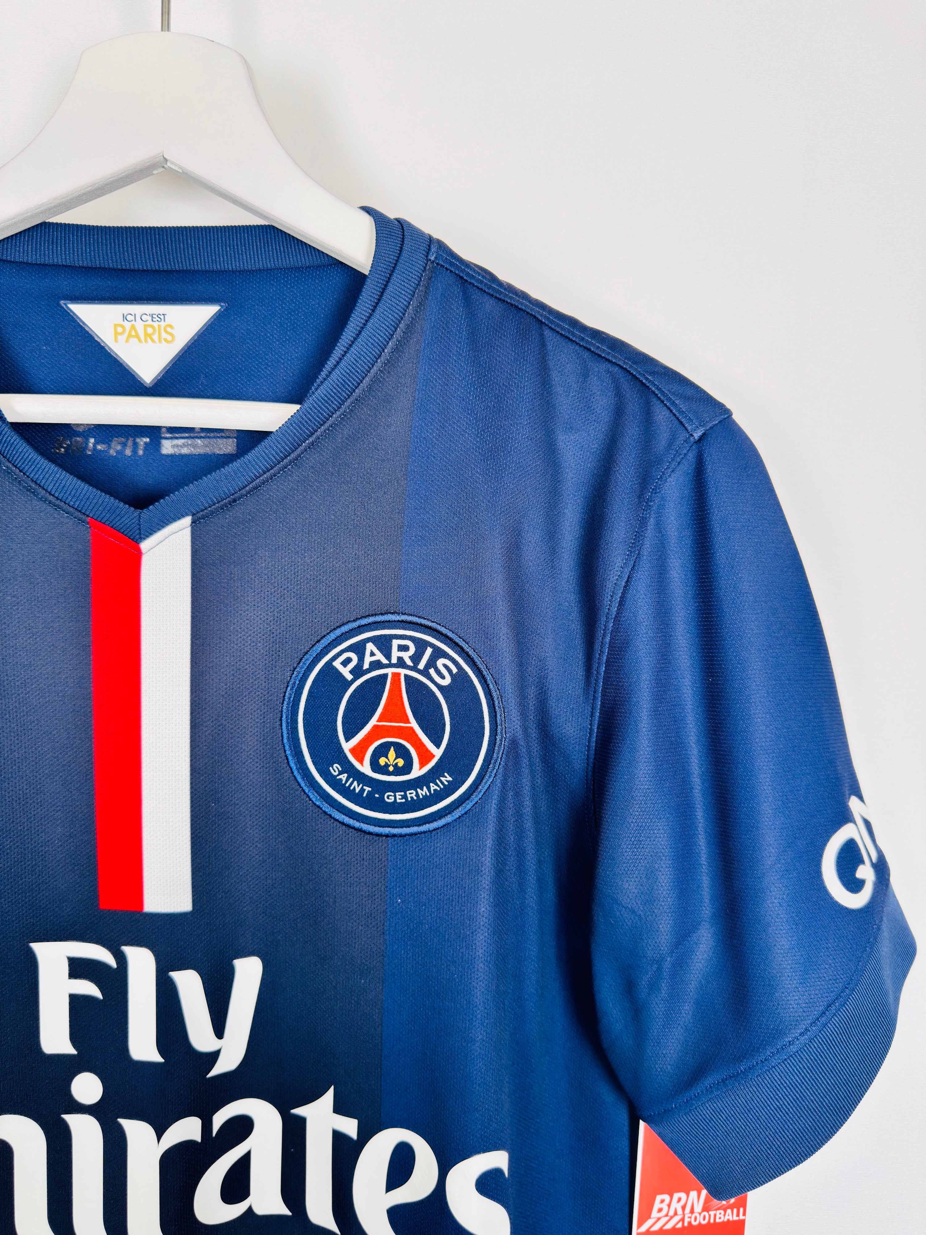 PSG FOOTBALL JERSEY 2014/2015 HOME - IBRAHIMOVIC #10 (S)