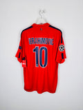 PSG FOOTBALL JERSEY 2014/2015 THIRD - IBRAHIMOVIC #10 (XL)