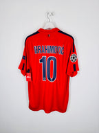 PSG FOOTBALL JERSEY 2014/2015 THIRD - IBRAHIMOVIC #10 (XL)
