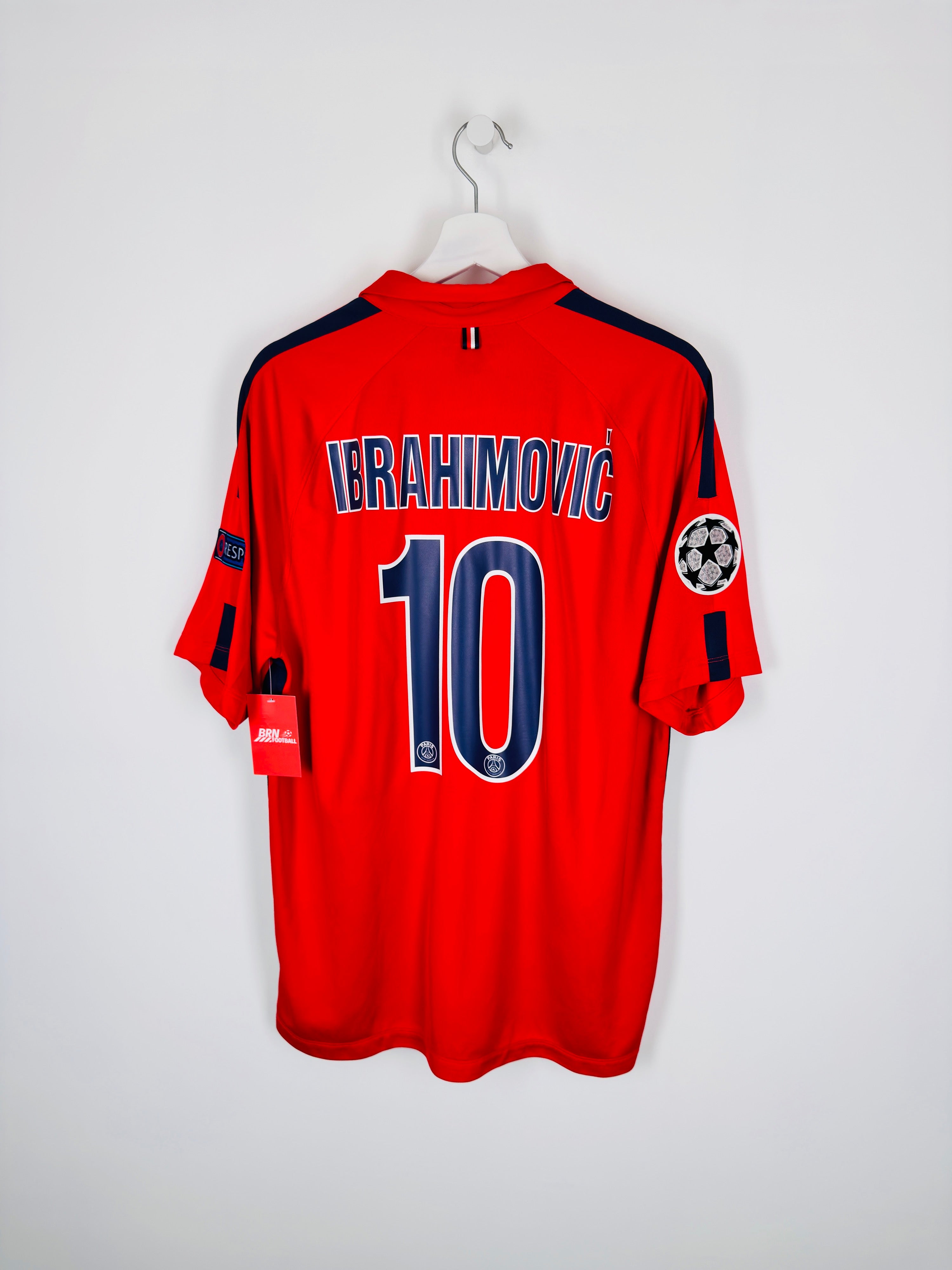 PSG FOOTBALL JERSEY 2014/2015 THIRD - IBRAHIMOVIC #10 (XL)