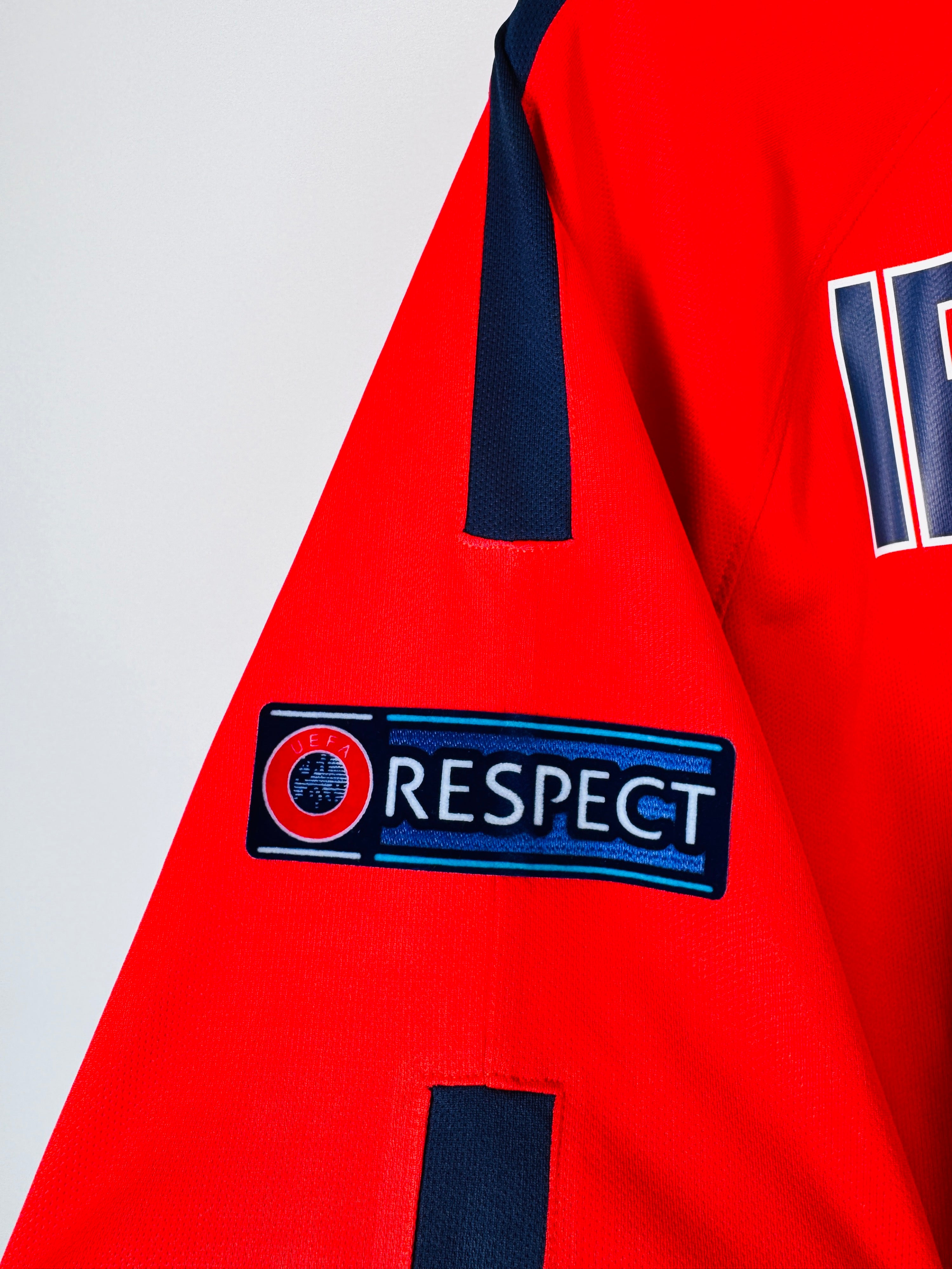 PSG FOOTBALL JERSEY 2014/2015 THIRD - IBRAHIMOVIC #10 (XL)