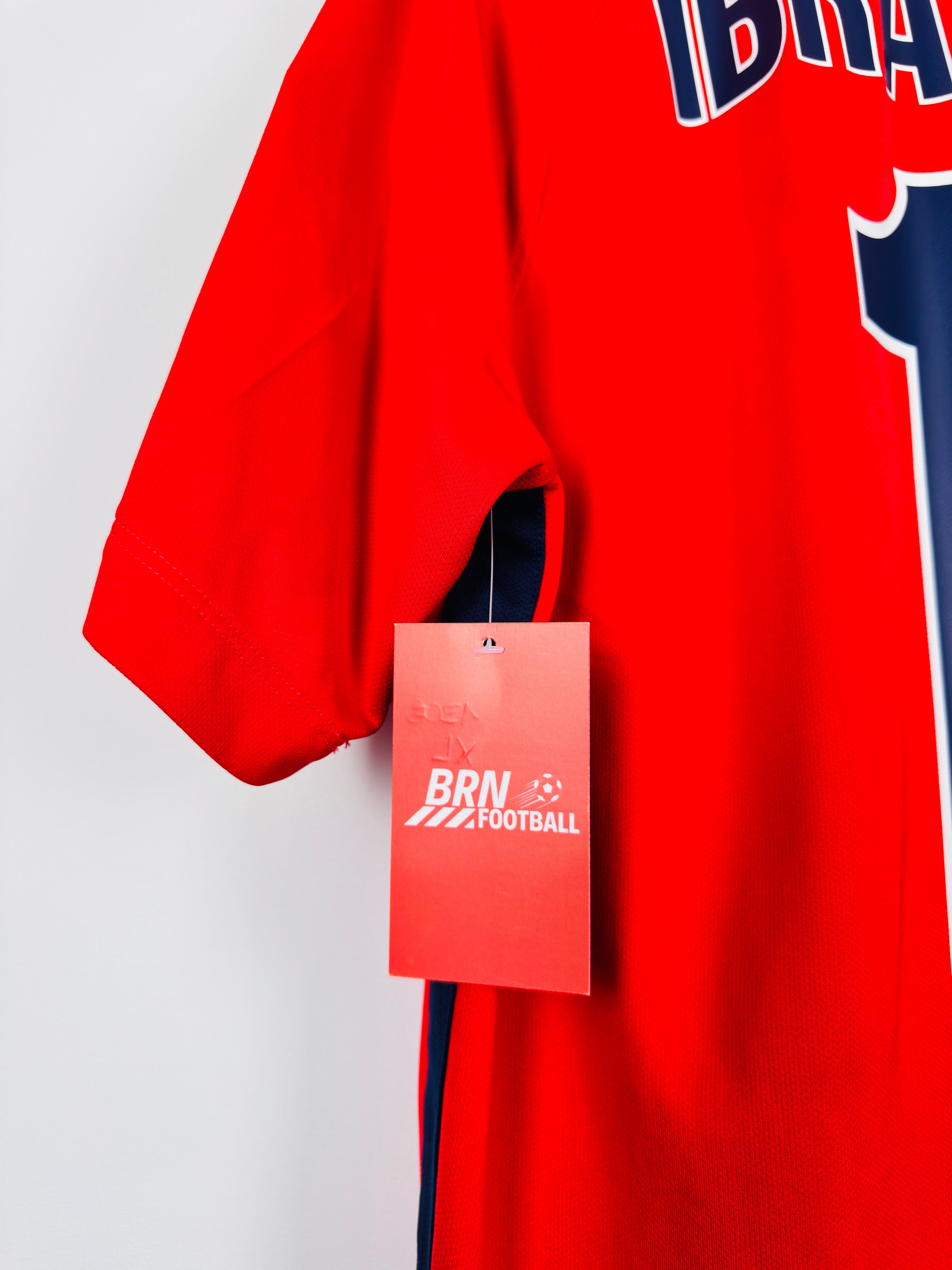 PSG FOOTBALL JERSEY 2014/2015 THIRD - IBRAHIMOVIC #10 (XL)