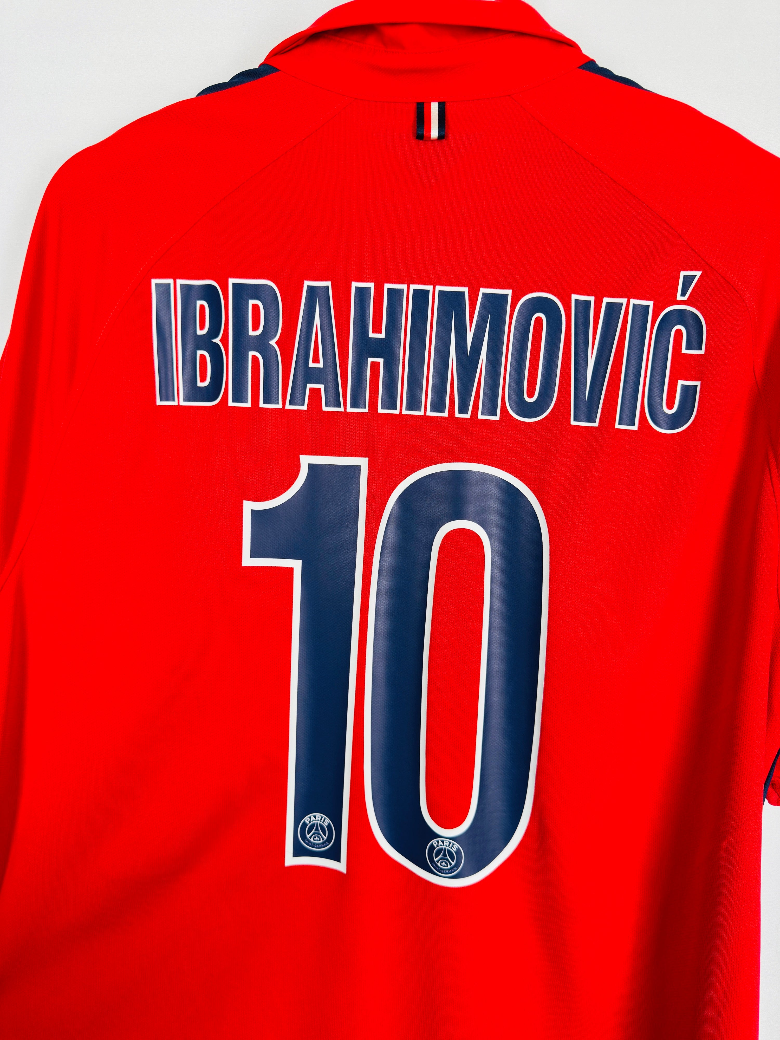 PSG FOOTBALL JERSEY 2014/2015 THIRD - IBRAHIMOVIC #10 (XL)