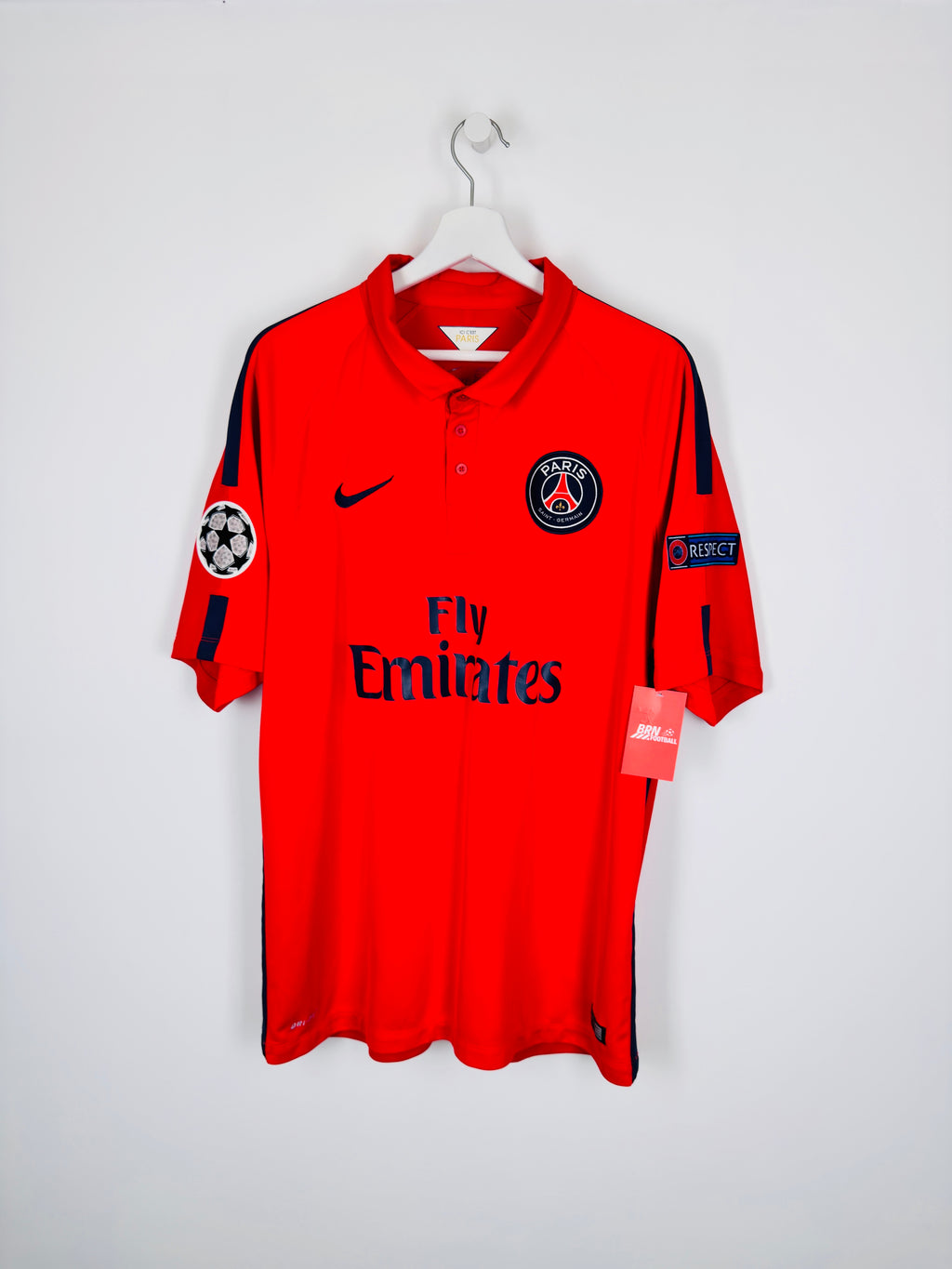 PSG FOOTBALL JERSEY 2014/2015 THIRD - IBRAHIMOVIC #10 (XL)