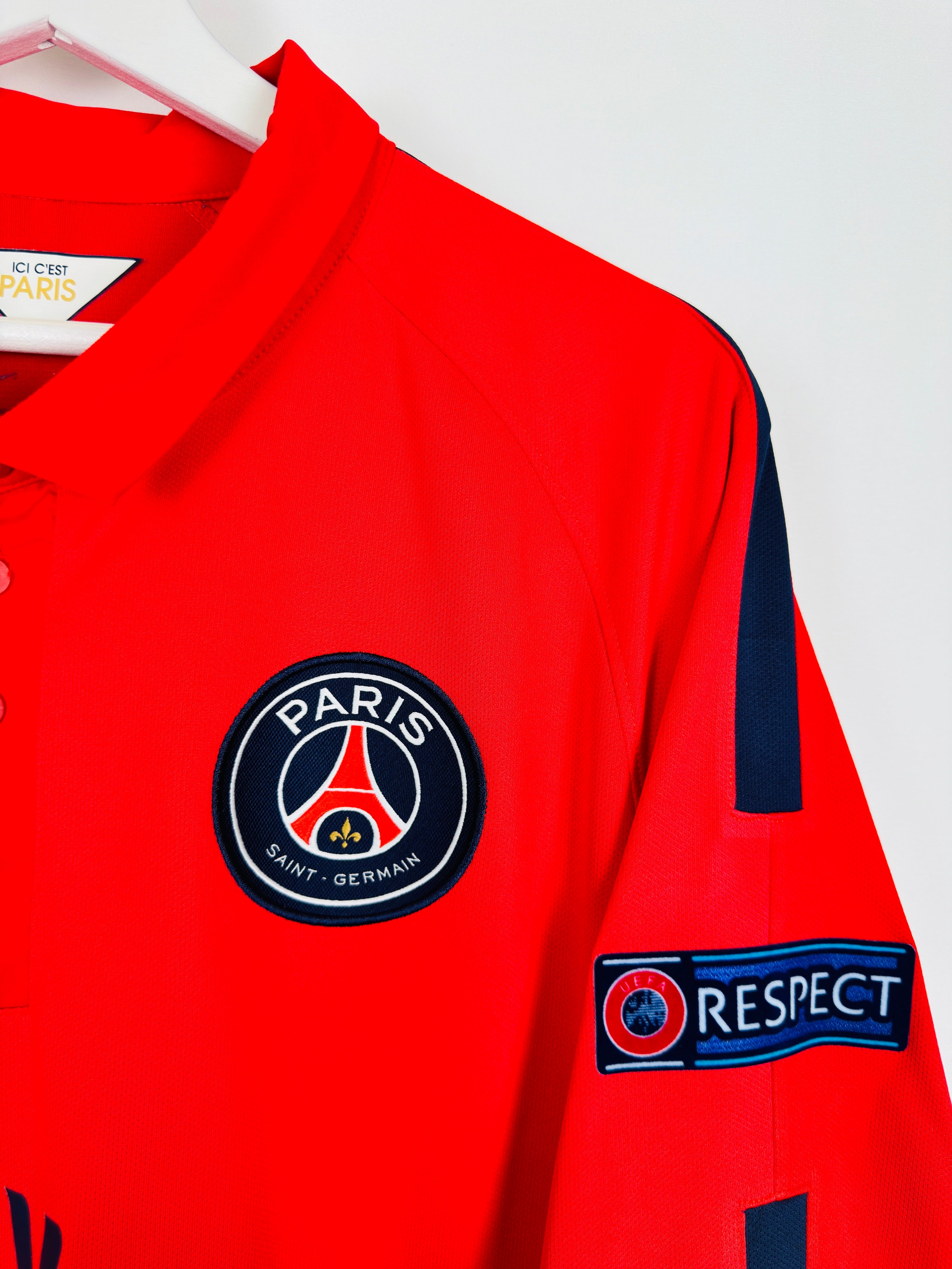 PSG FOOTBALL JERSEY 2014/2015 THIRD - IBRAHIMOVIC #10 (XL)