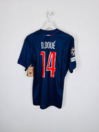 PSG 2024/2025 HOME FOOTBALL SHIRT MUNICH 2025 FINAL NEW - D.DOUÉ #14 (S)