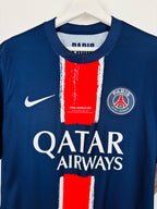 PSG 2024/2025 HOME FOOTBALL SHIRT MUNICH 2025 FINAL NEW - D.DOUÉ #14 (S)