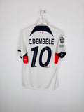 PSG 2023/2024 AWAY FOOTBALL JERSEY - O.DEMBÉLÉ #10 (S)
