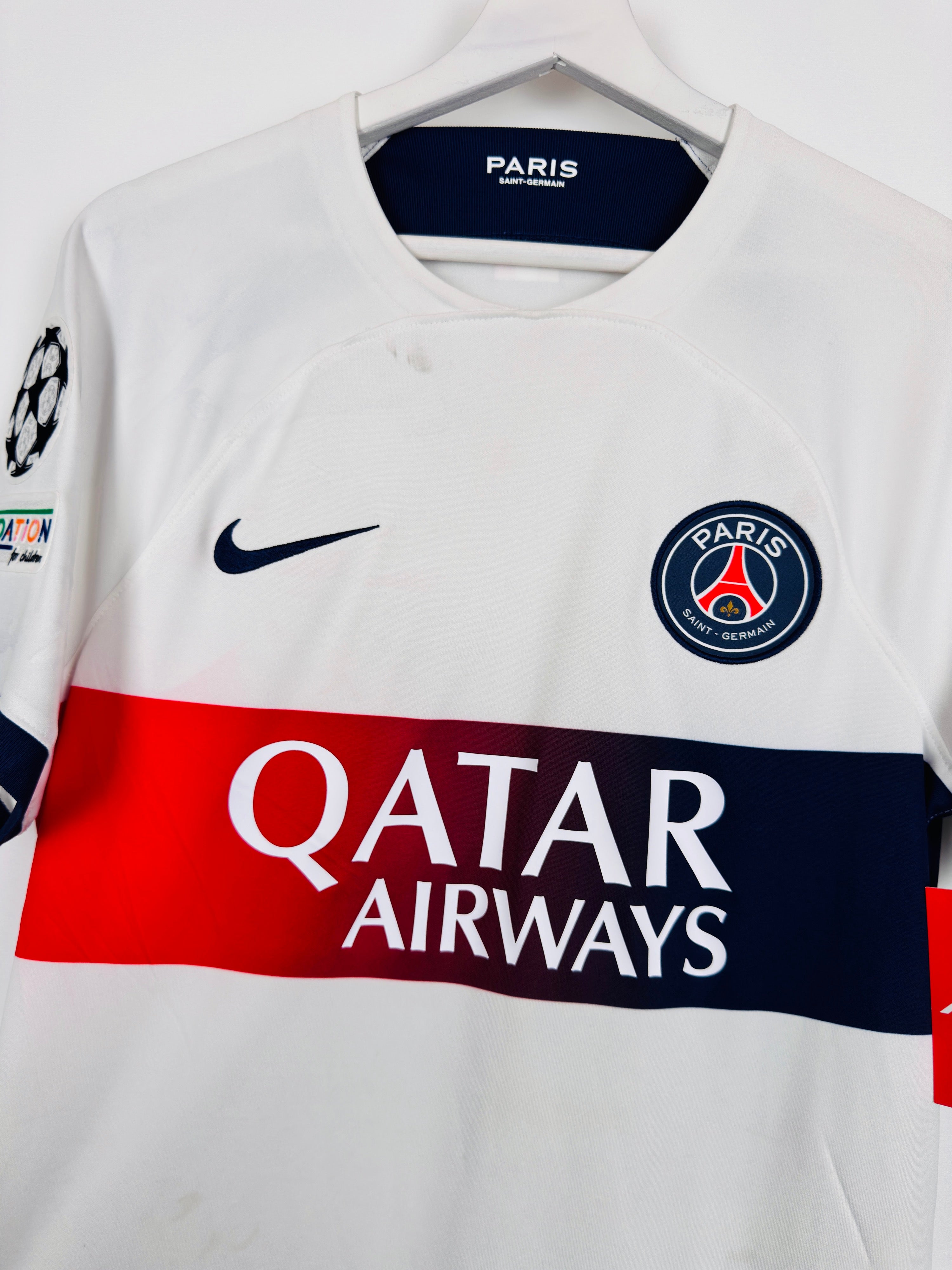 PSG 2023/2024 AWAY FOOTBALL JERSEY - O.DEMBÉLÉ #10 (S)