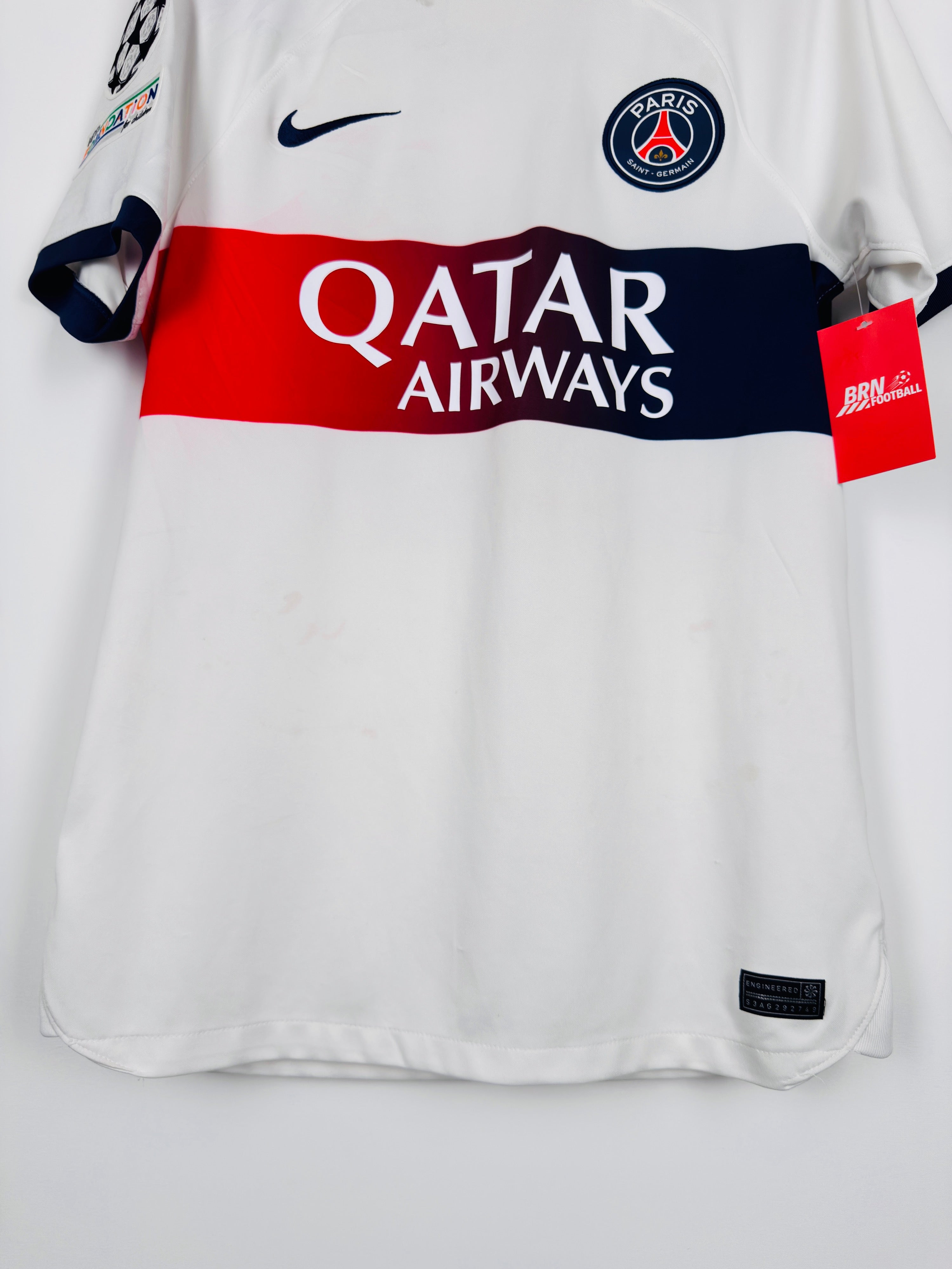 PSG 2023/2024 AWAY FOOTBALL JERSEY - O.DEMBÉLÉ #10 (S)