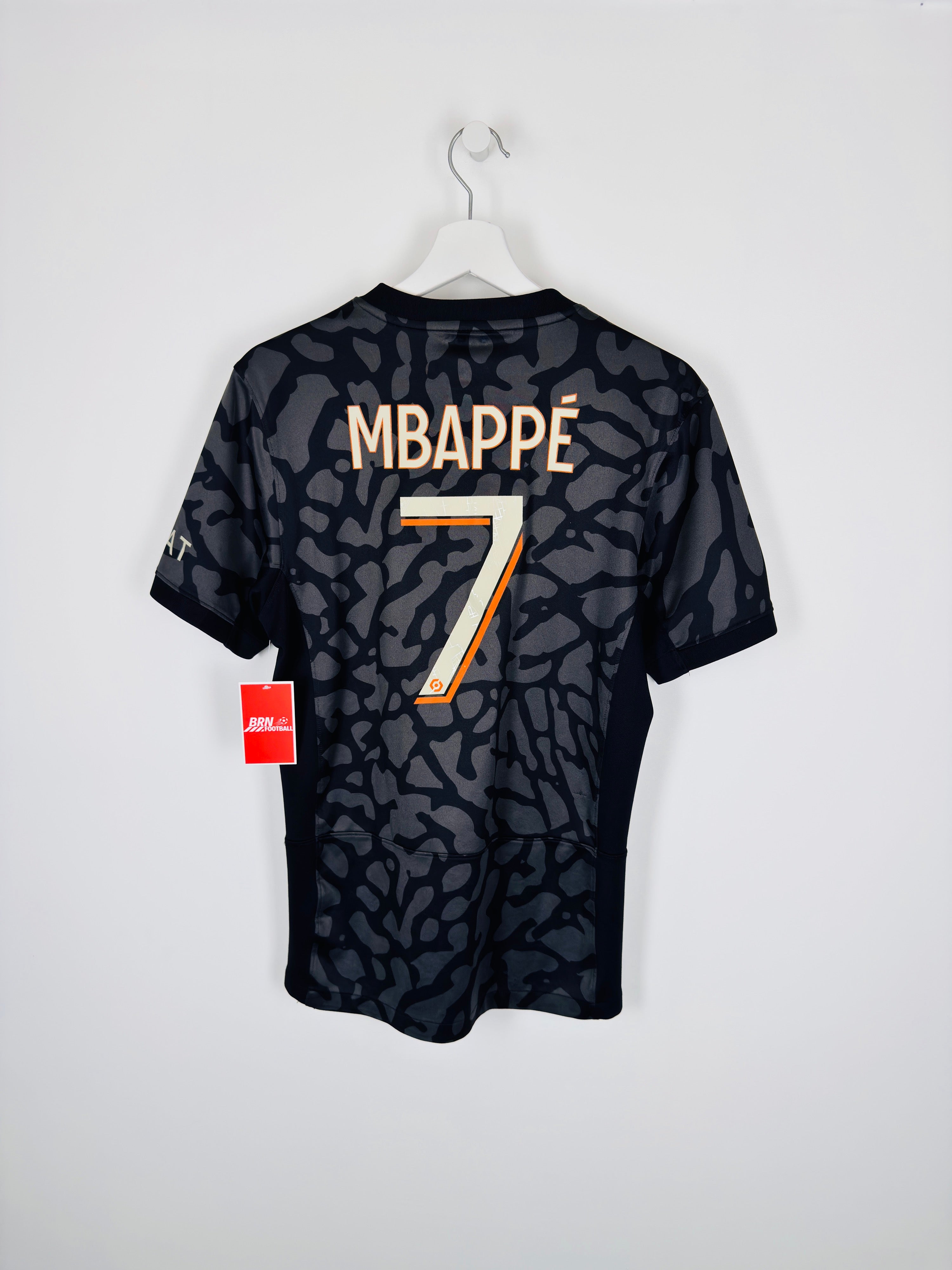 PSG 2023/2024 THIRD FOOTBALL JERSEY - MBAPPÉ #7 (S)