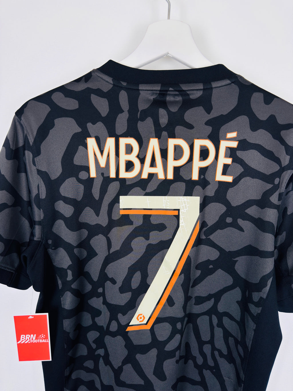 PSG 2023/2024 THIRD FOOTBALL JERSEY - MBAPPÉ #7 (S)