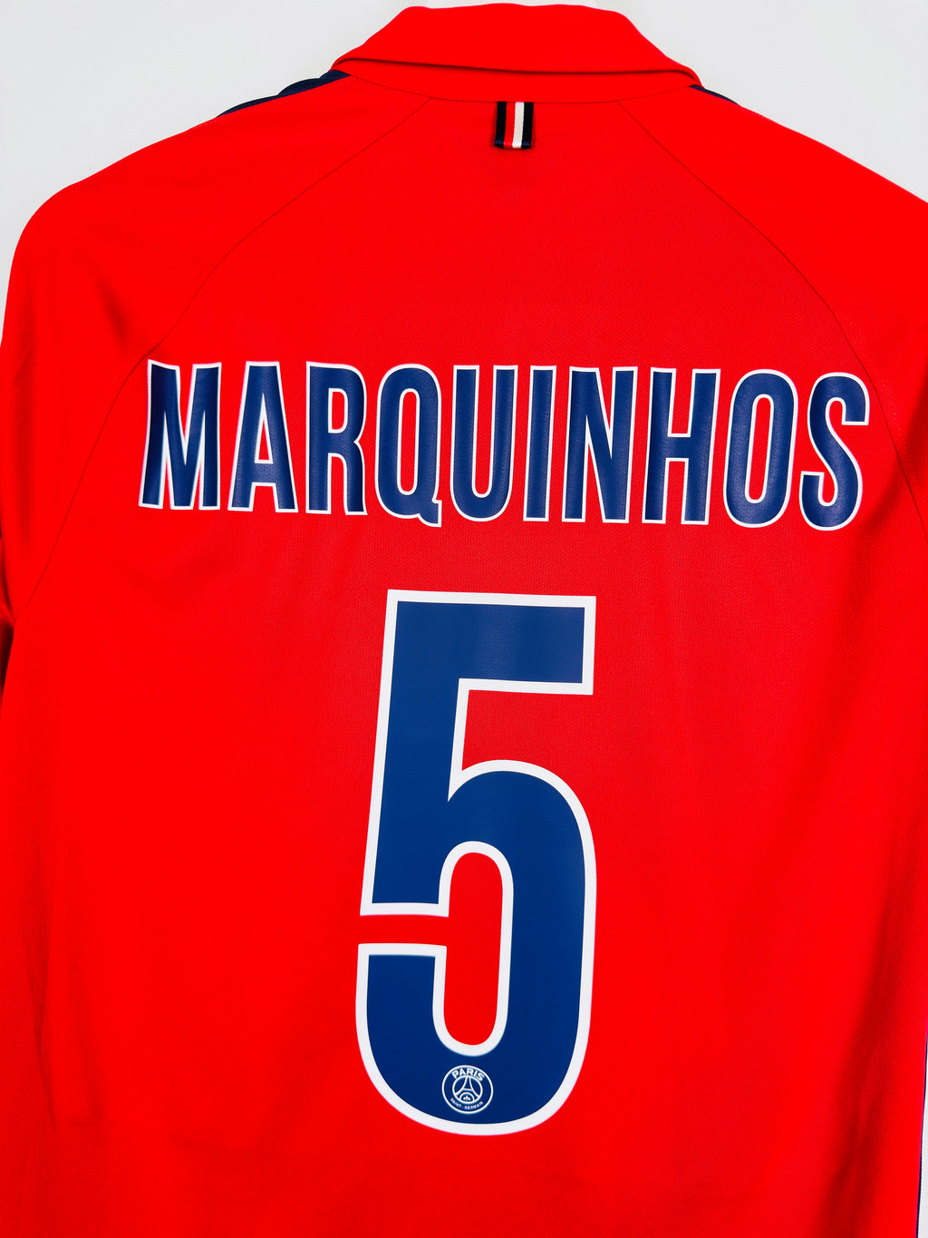 PSG FOOTBALL JERSEY 2014/2015 THIRD - MARQUINHOS #5 (S)