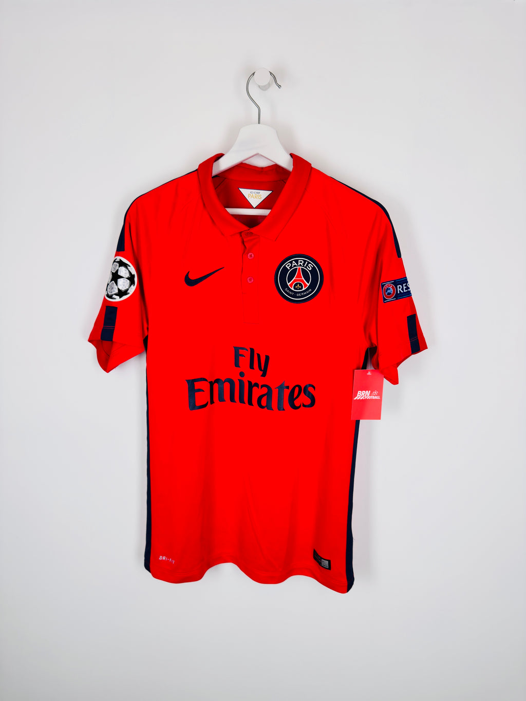 PSG FOOTBALL JERSEY 2014/2015 THIRD - MARQUINHOS #5 (S)