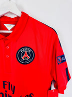 PSG FOOTBALL JERSEY 2014/2015 THIRD - MARQUINHOS #5 (S)