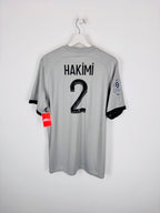 PSG 2022/2023 AWAY FOOTBALL JERSEY - HAKIMI #2 (L)