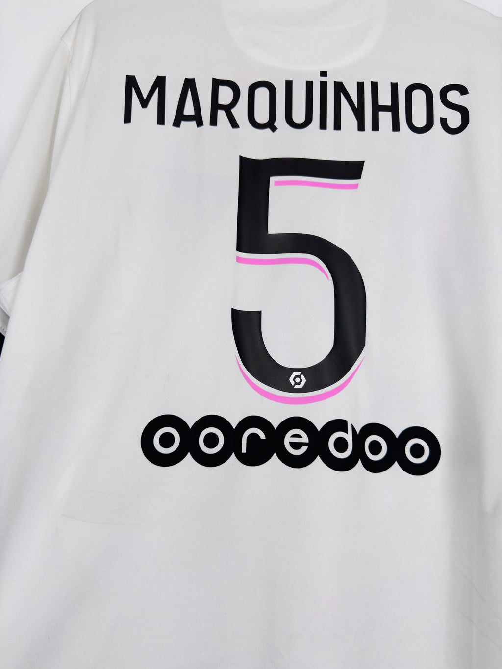 PSG 2021/2022 AWAY FOOTBALL JERSEY - MARQUINHOS #5 (XL)