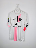 PSG 2021/2022 AWAY FOOTBALL JERSEY - MARQUINHOS #5 (XL)