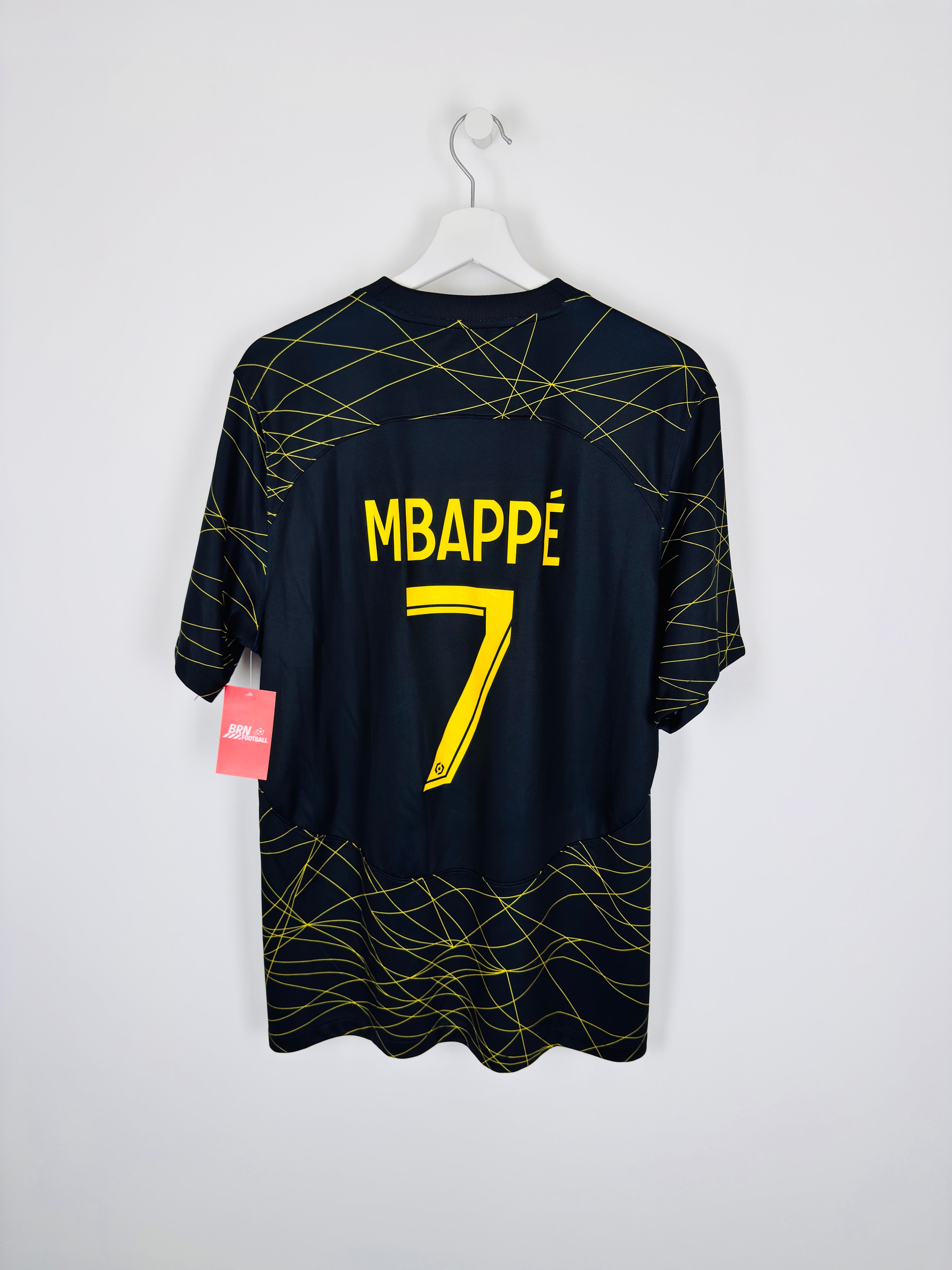 PSG 2022/2023 FOURTH FOOTBALL JERSEY - MBAPPÉ #7 (L)