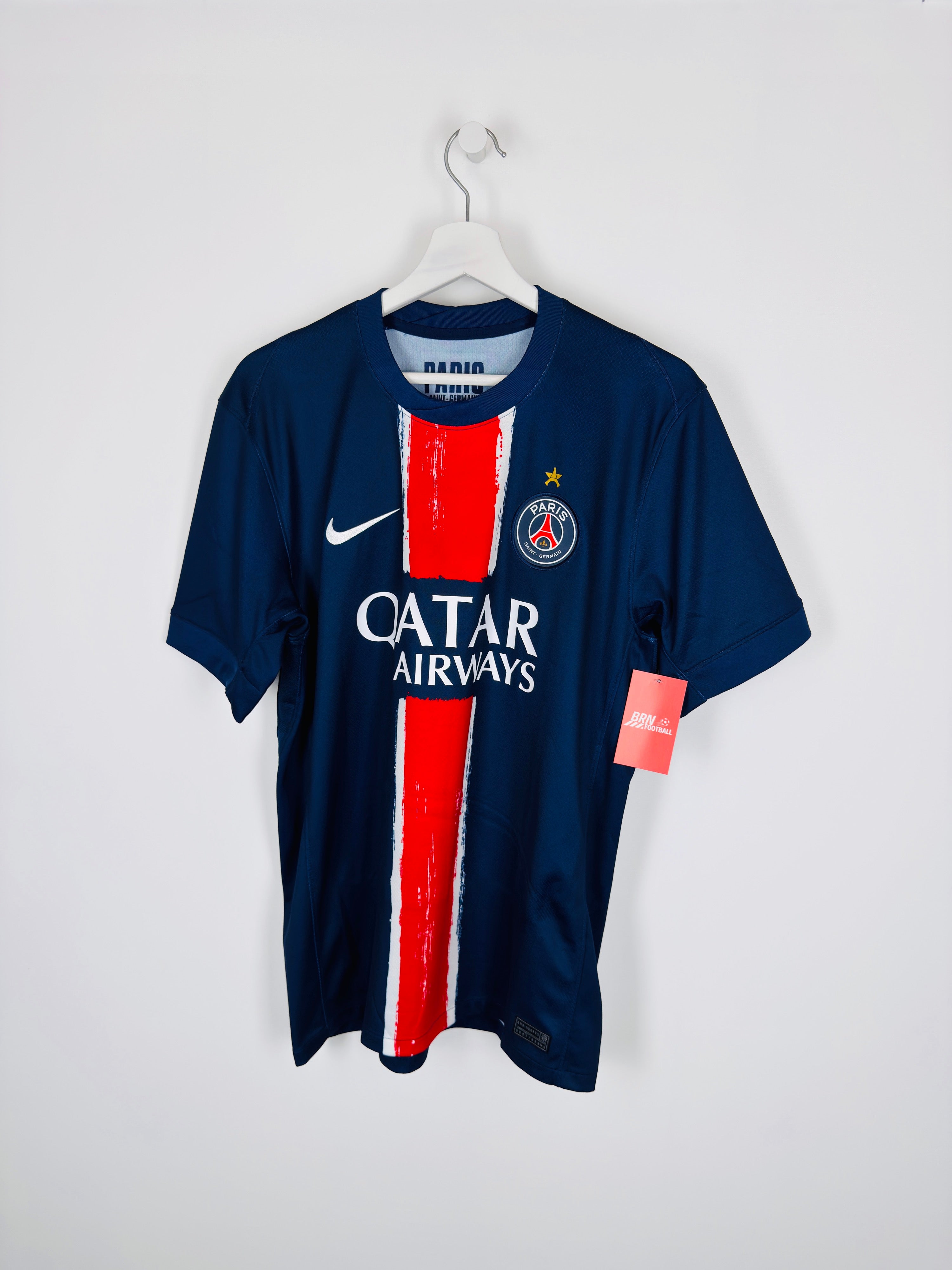 PSG FOOTBALL JERSEY 2024/2025 HOME CHAMPIONS OF EUROPE 25 (M)