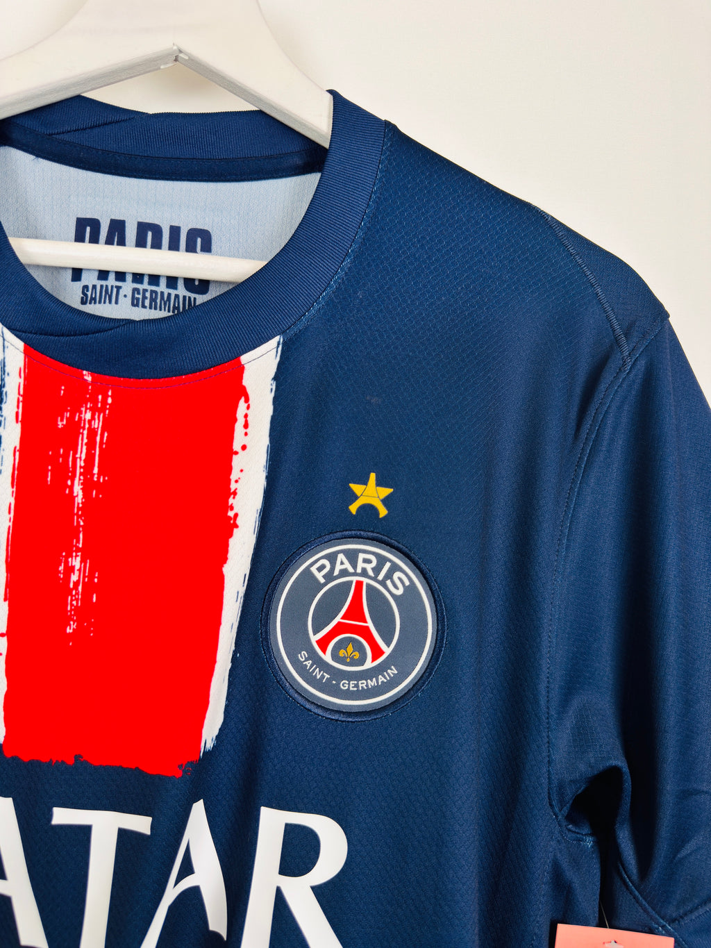 PSG FOOTBALL JERSEY 2024/2025 HOME CHAMPIONS OF EUROPE 25 (M)