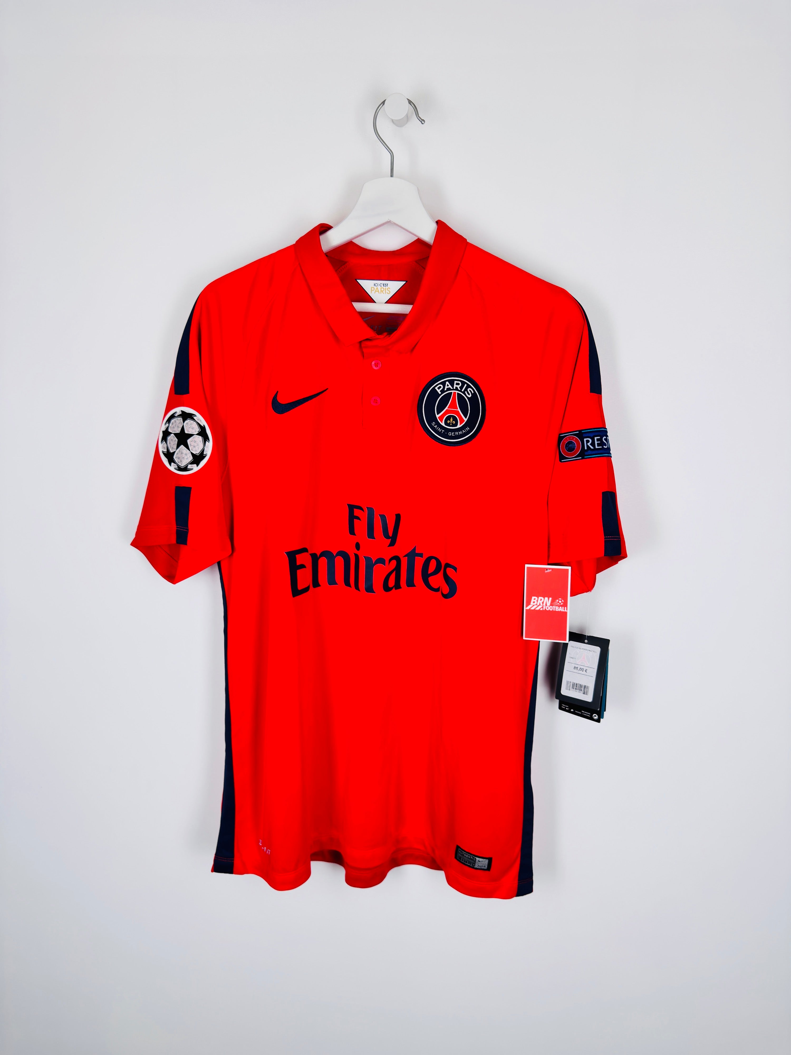 PSG 2014/2015 THIRD FOOTBALL SHIRT NEW - T.SILVA #2 (L)