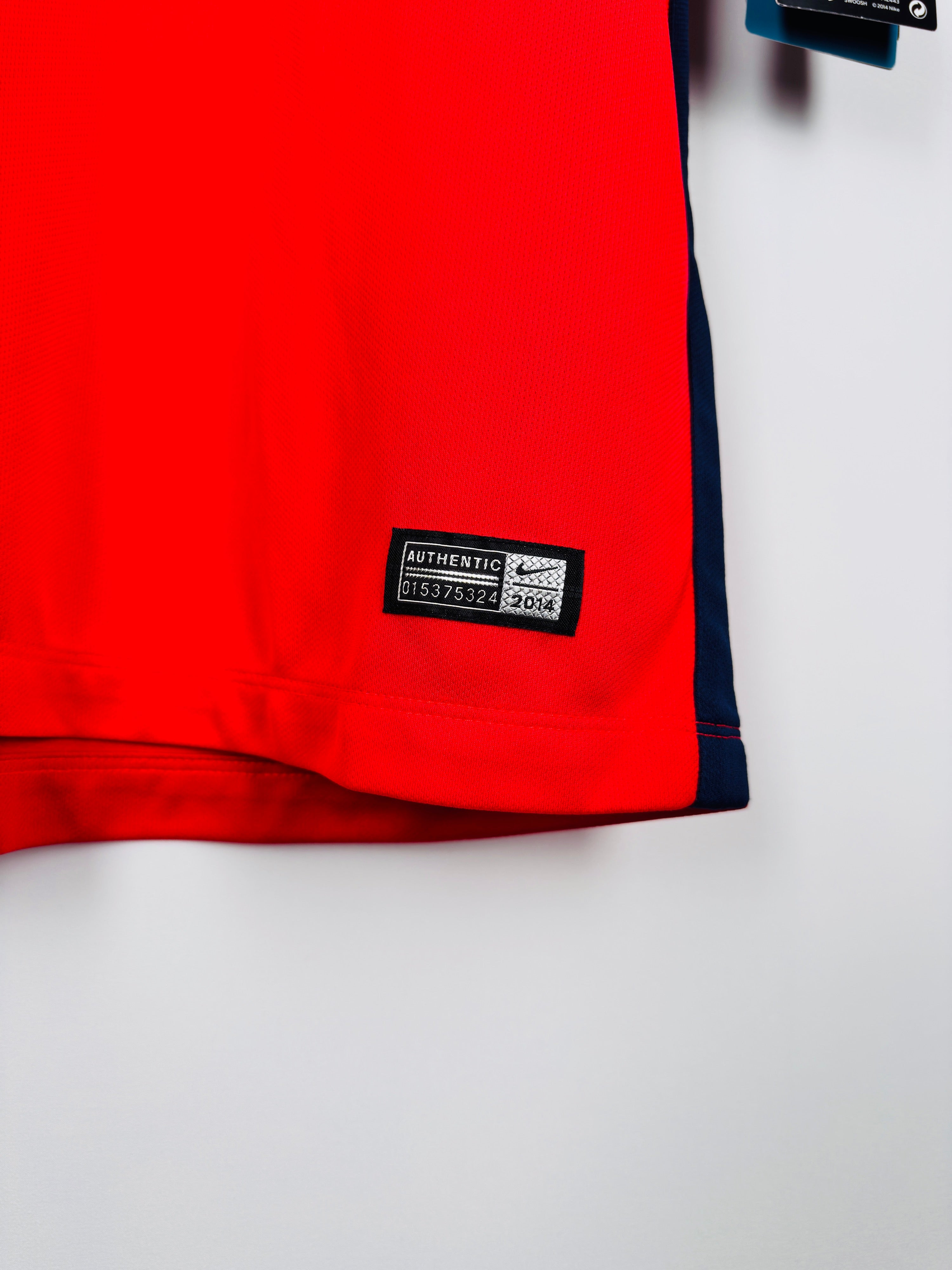 PSG 2014/2015 THIRD FOOTBALL SHIRT NEW - T.SILVA #2 (L)