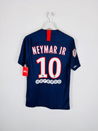 PSG HOME FOOTBALL JERSEY 2019/2020 - NEYMAR JR #10 (S)