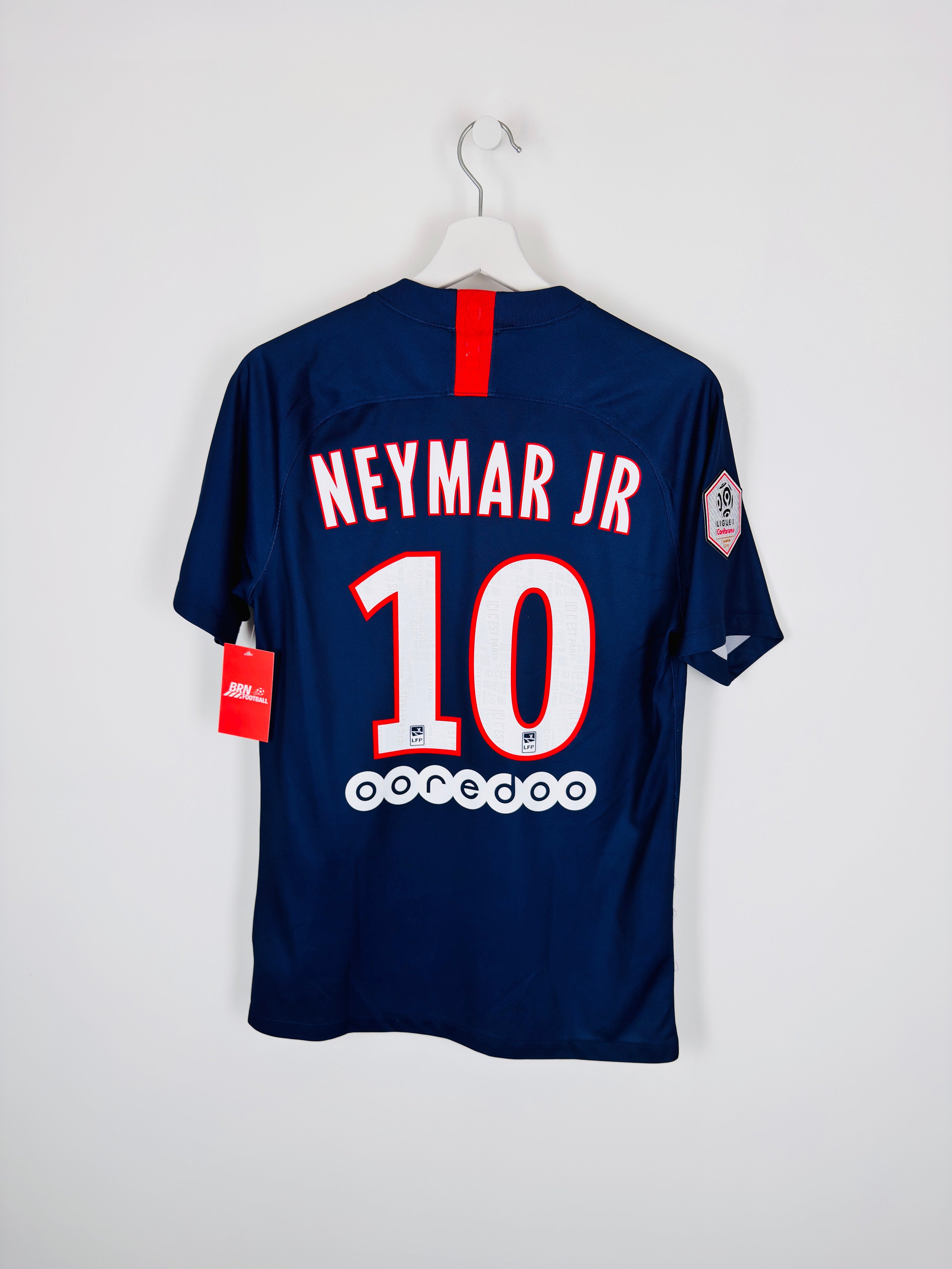 PSG HOME FOOTBALL JERSEY 2019/2020 - NEYMAR JR #10 (S)