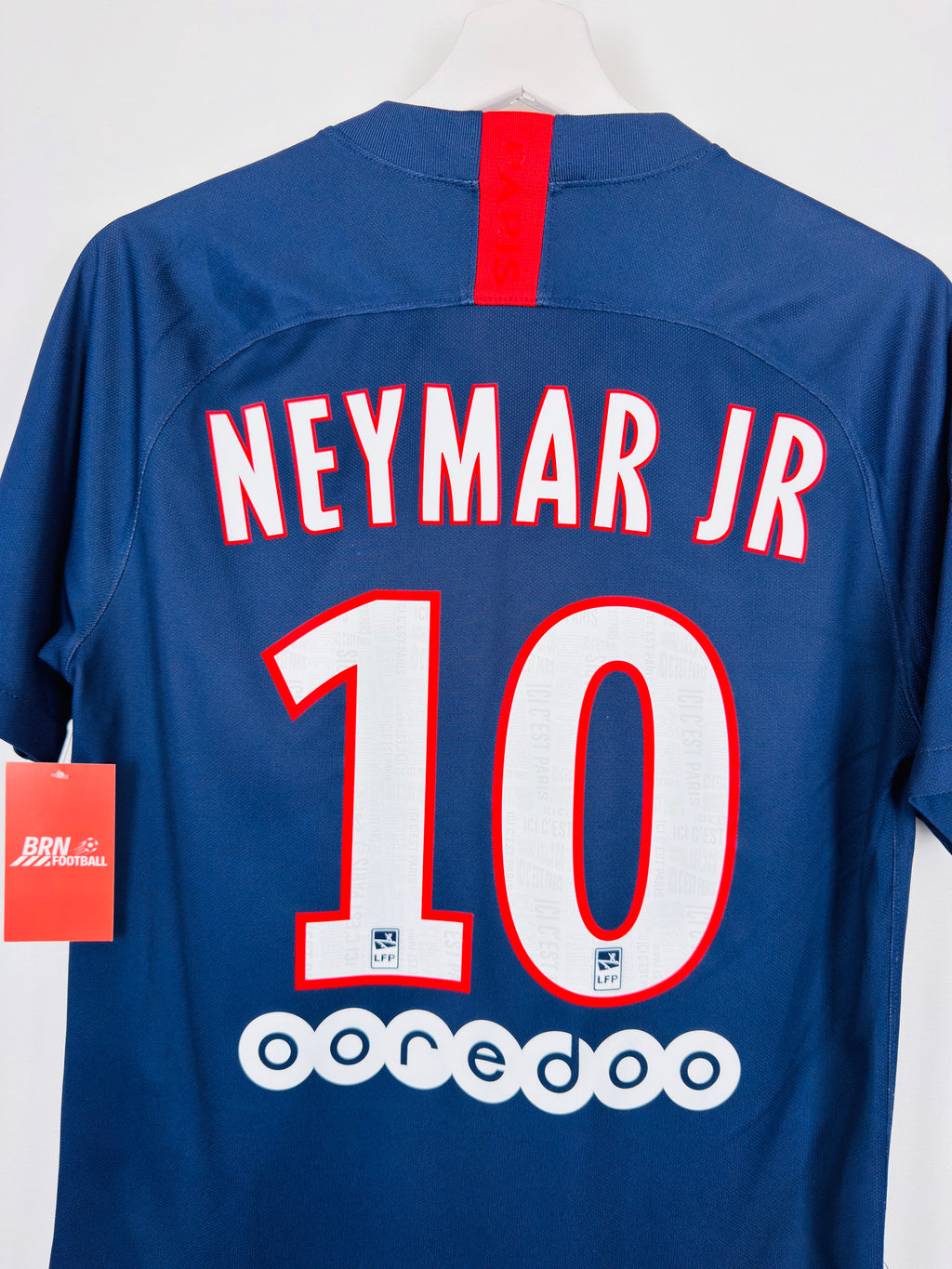 PSG HOME FOOTBALL JERSEY 2019/2020 - NEYMAR JR #10 (S)